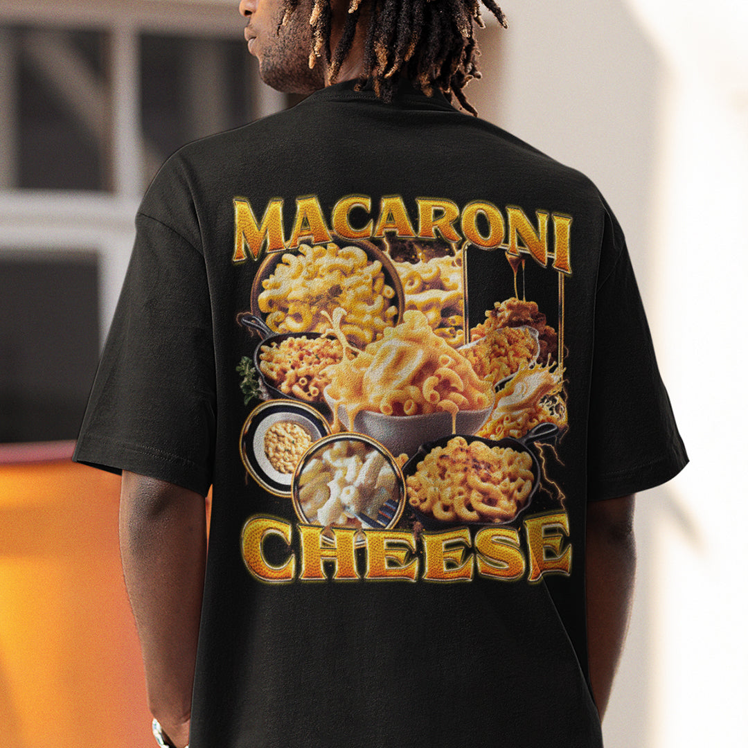 Macaroni Cheese t-shirt (backprint)