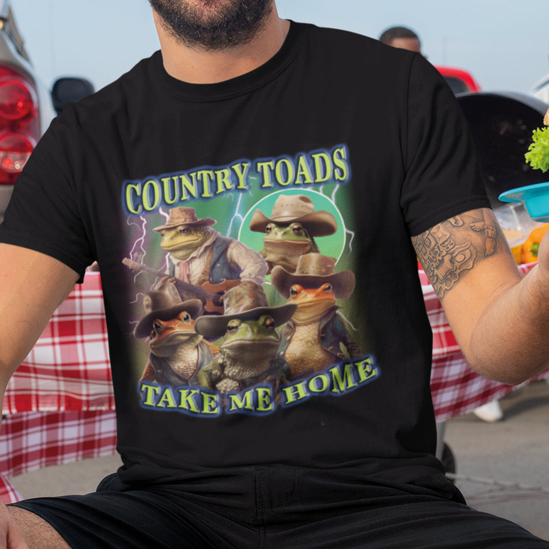 Country Toads Take Me Home t-shirt