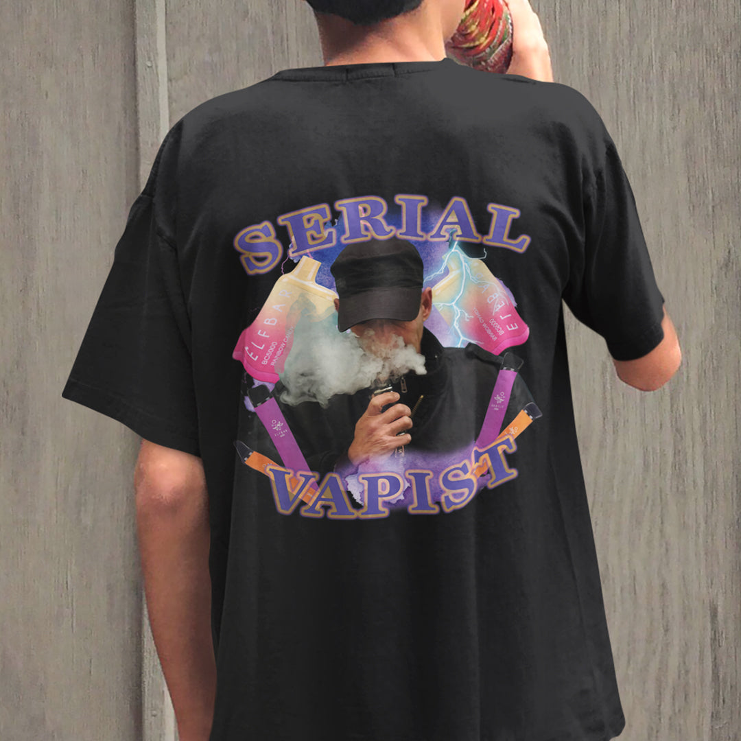 Serial Vapist (OG design) t-shirt (backprint)