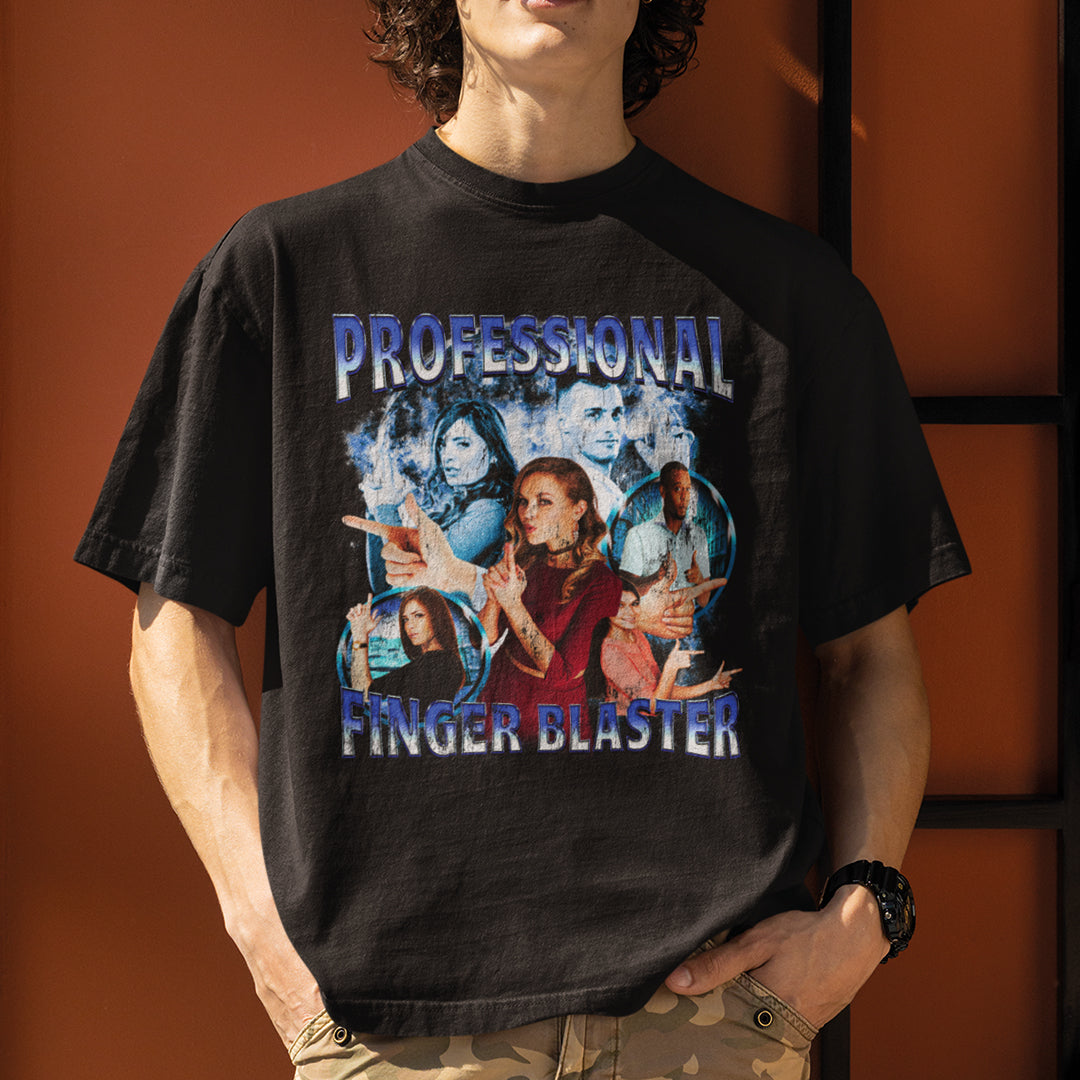 Professional Finger Blaster t-shirt