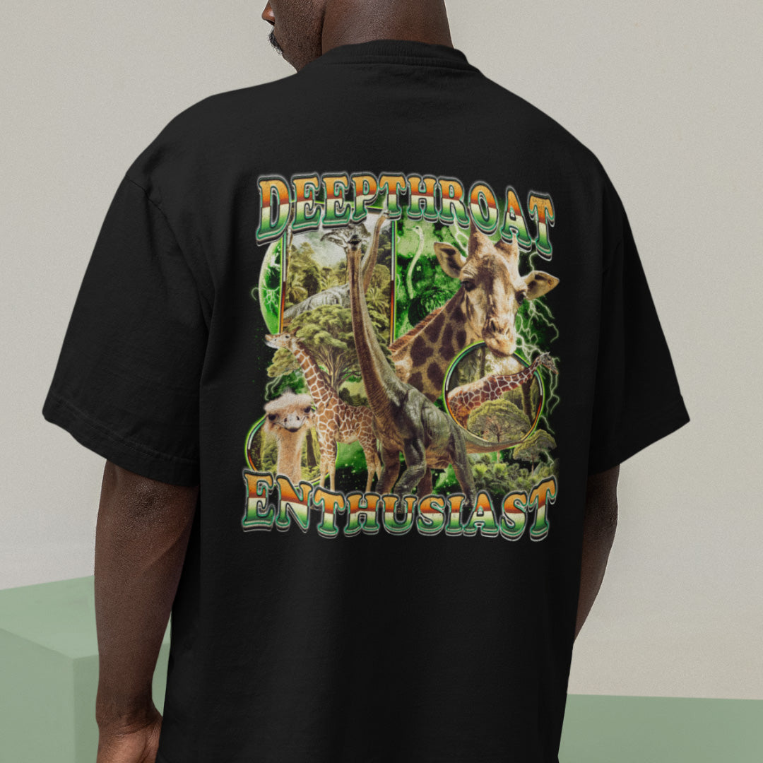 Deepthroat Enthusiast t-shirt (backprint)