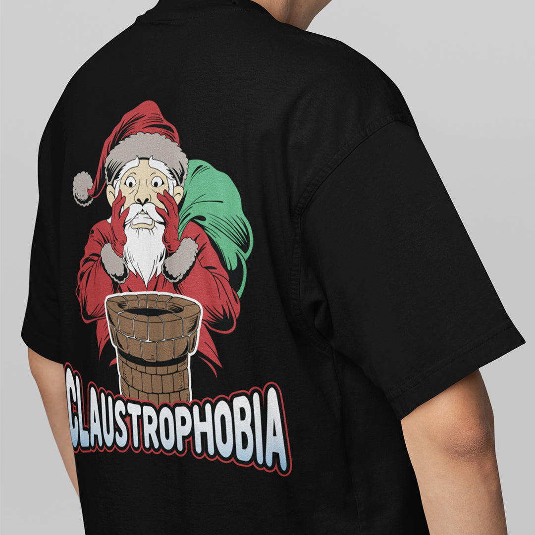 Claustrophobia t-shirt (backprint)