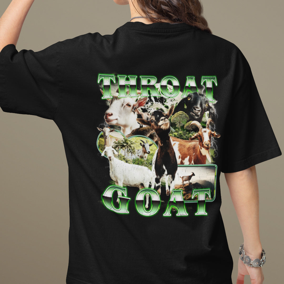 Throat Goat t-shirt (backprint)