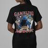 Gambling Addict t-shirt (backprint)