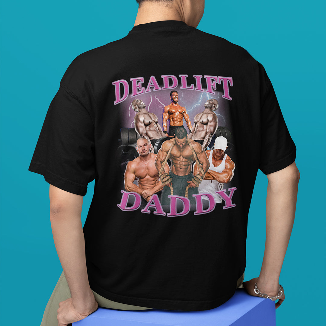 Deadlift Daddy t-shirt (backprint)