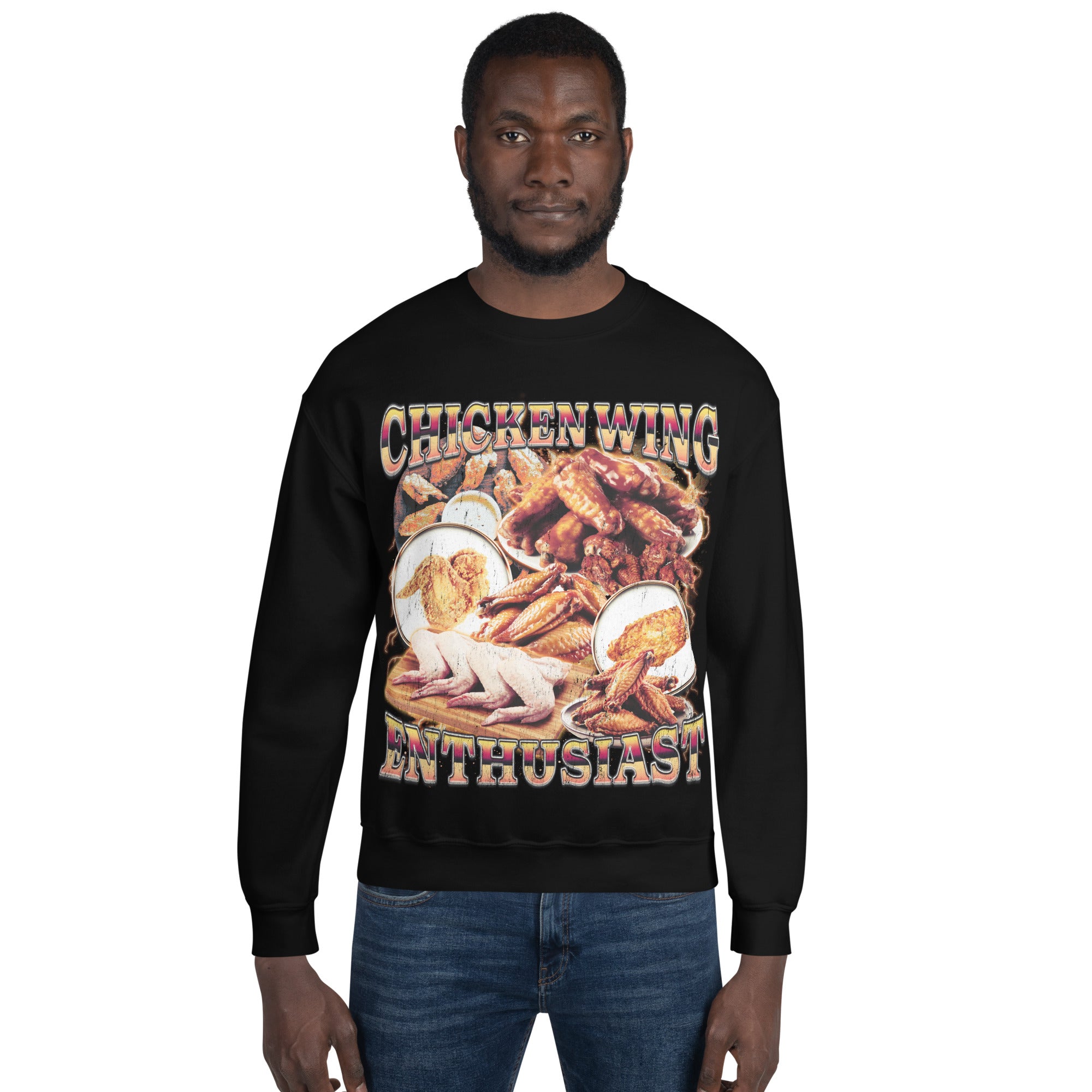 Chicken Wing Enthusiast Sweatshirt