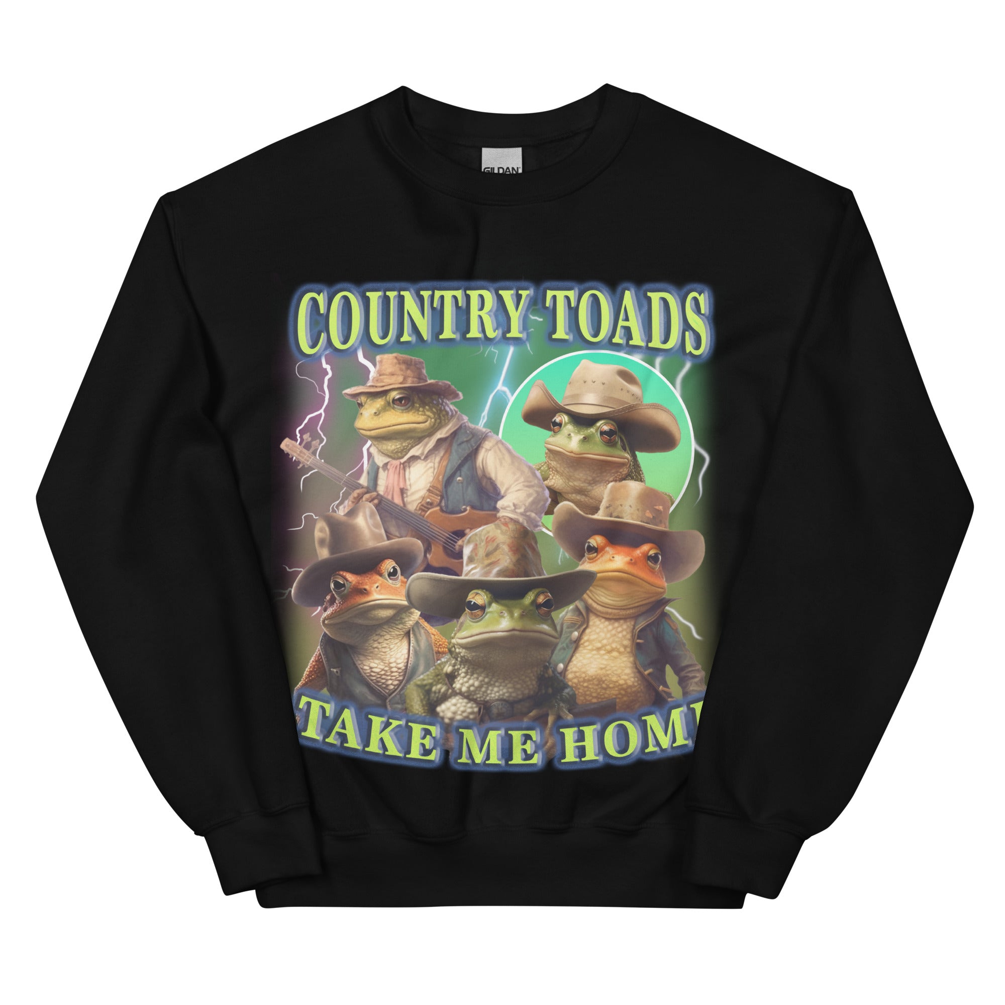 Country Toads Take Me Home Sweatshirt