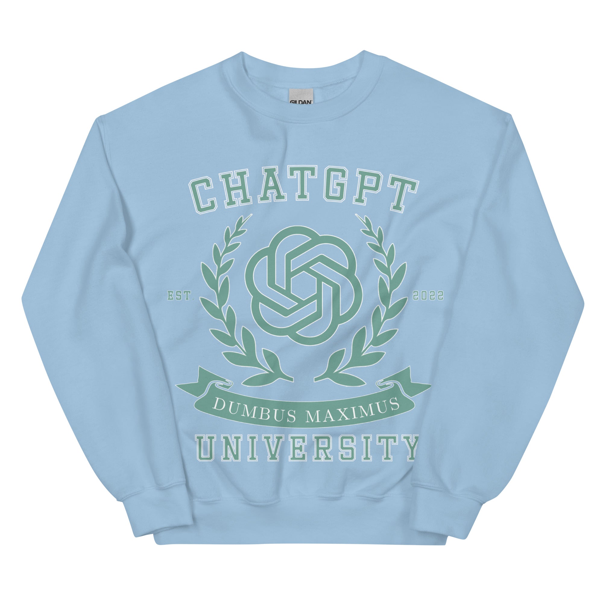 Chat GPT University sweatshirt