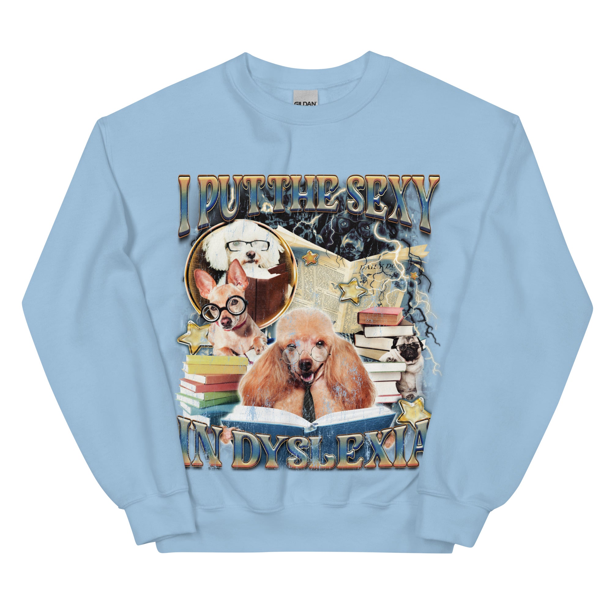 I Put the Sexy in Dsylexia Sweatshirt