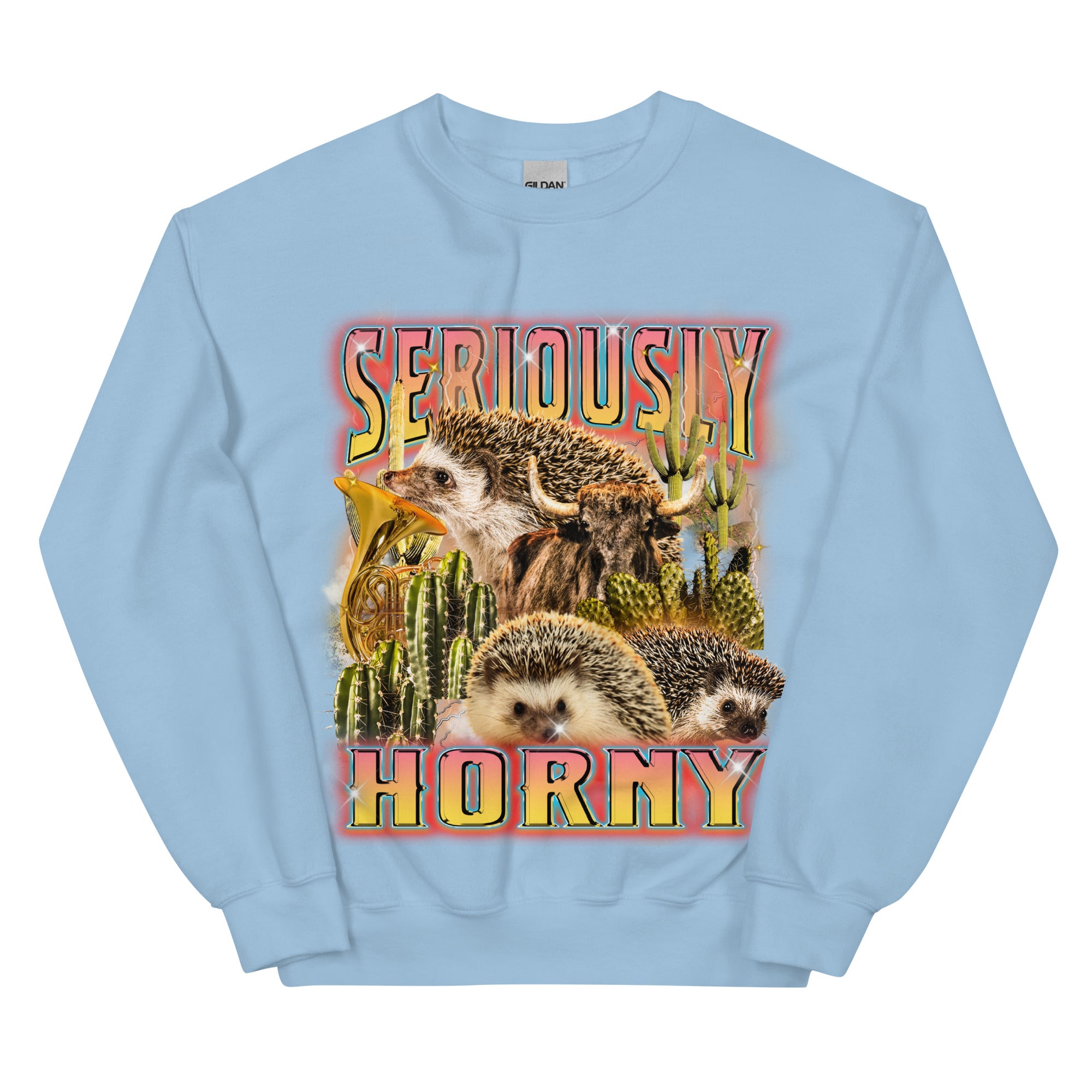 Seriously Horny Sweatshirt