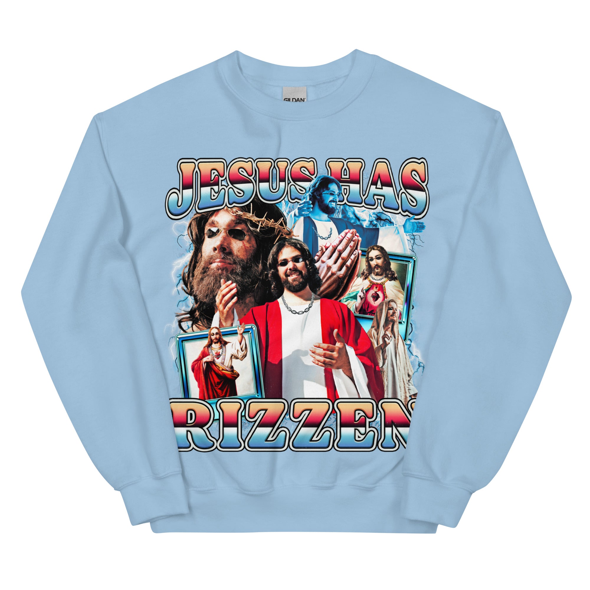 Jesus Has Rizzen (Updated Design) Sweatshirt