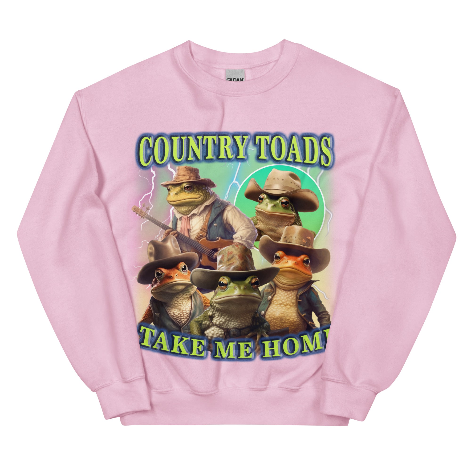 Country Toads Take Me Home Sweatshirt