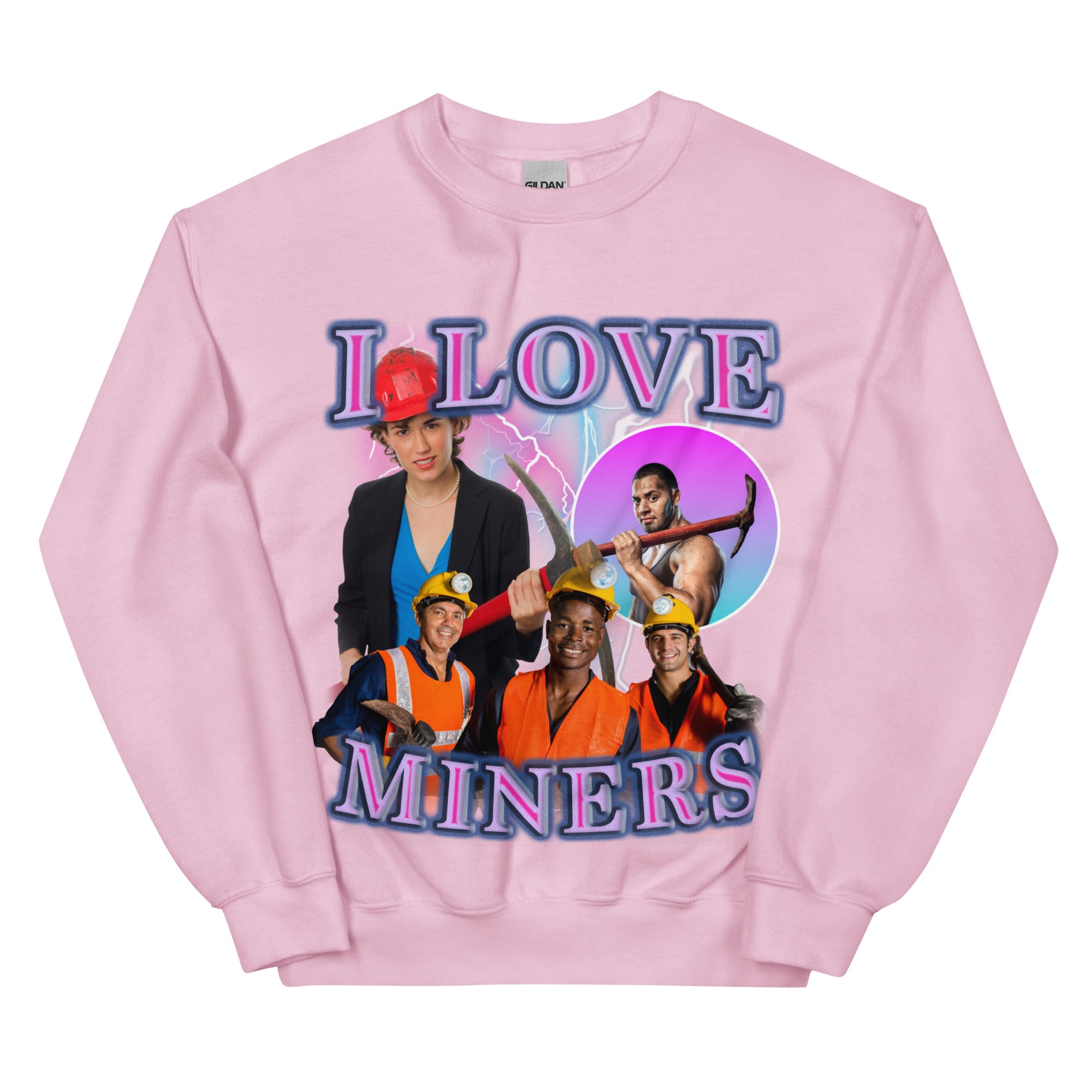 I Love Miners Sweatshirt