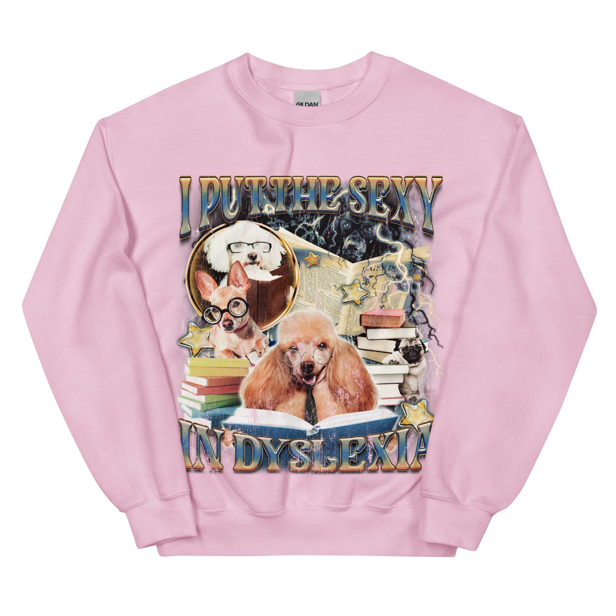 I Put the Sexy in Dsylexia Sweatshirt