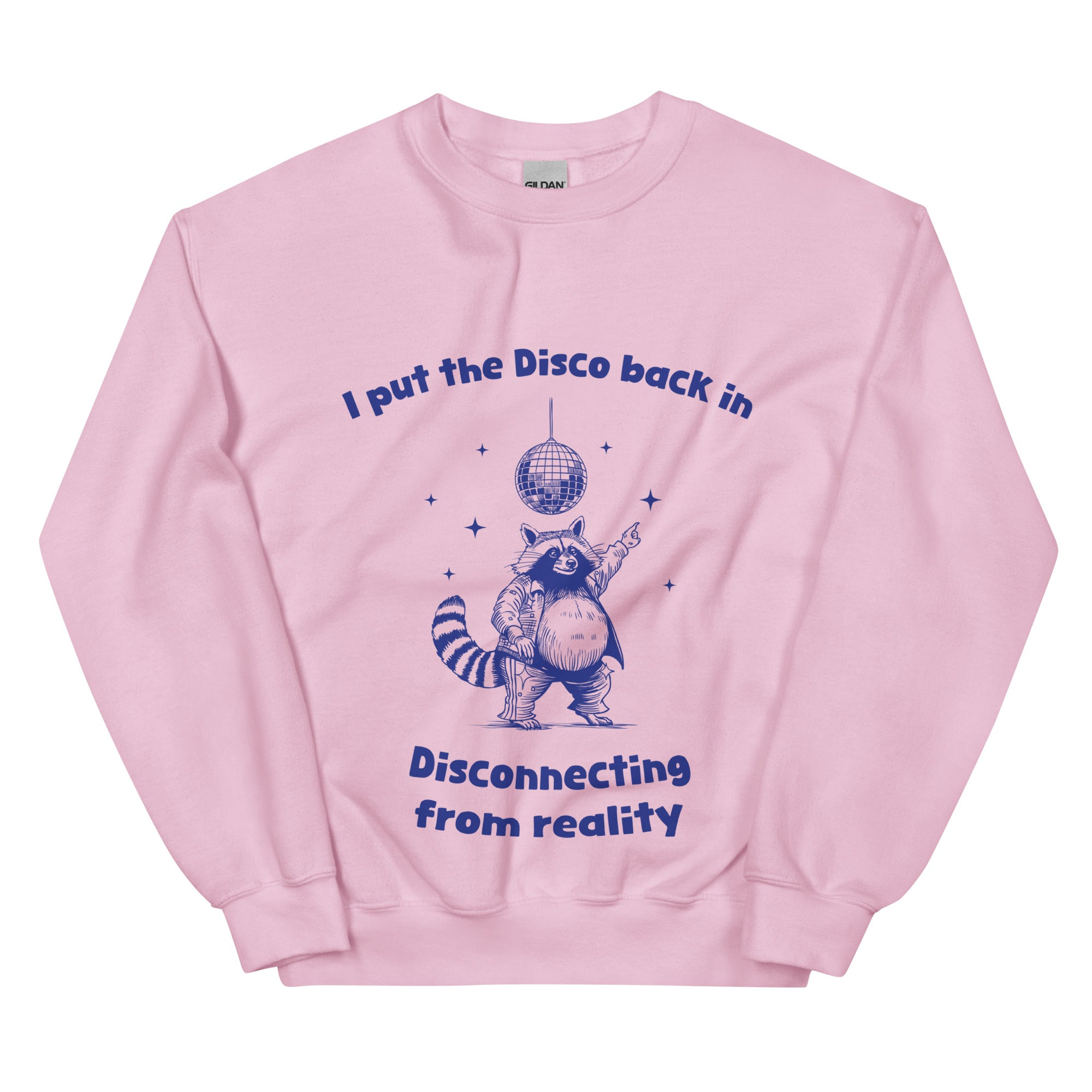 I Put the Disco into Disconnecting from Reality sweatshirt