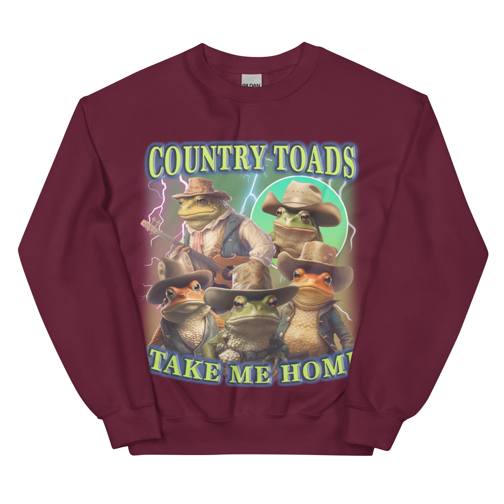 Country Toads Take Me Home Sweatshirt