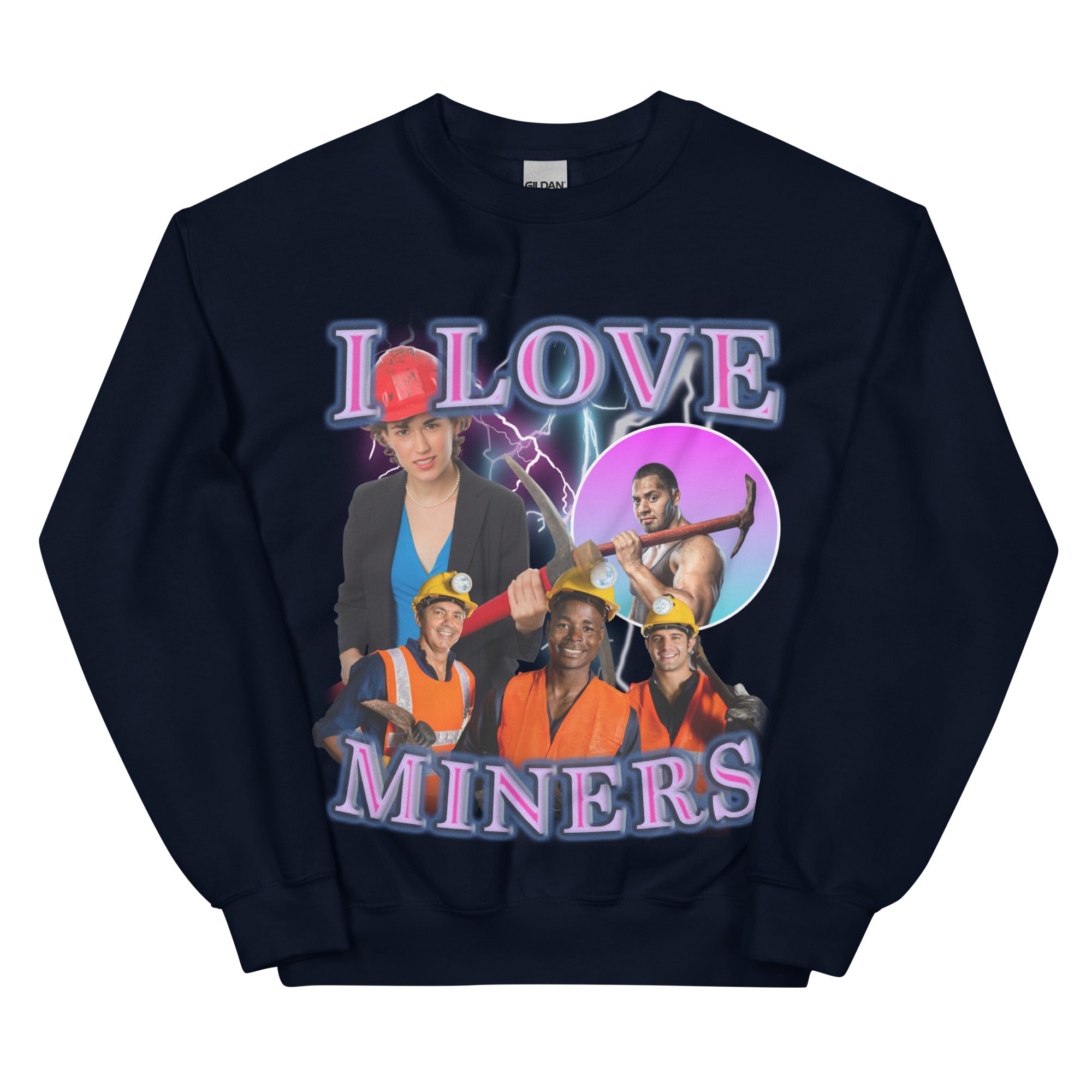 I Love Miners Sweatshirt