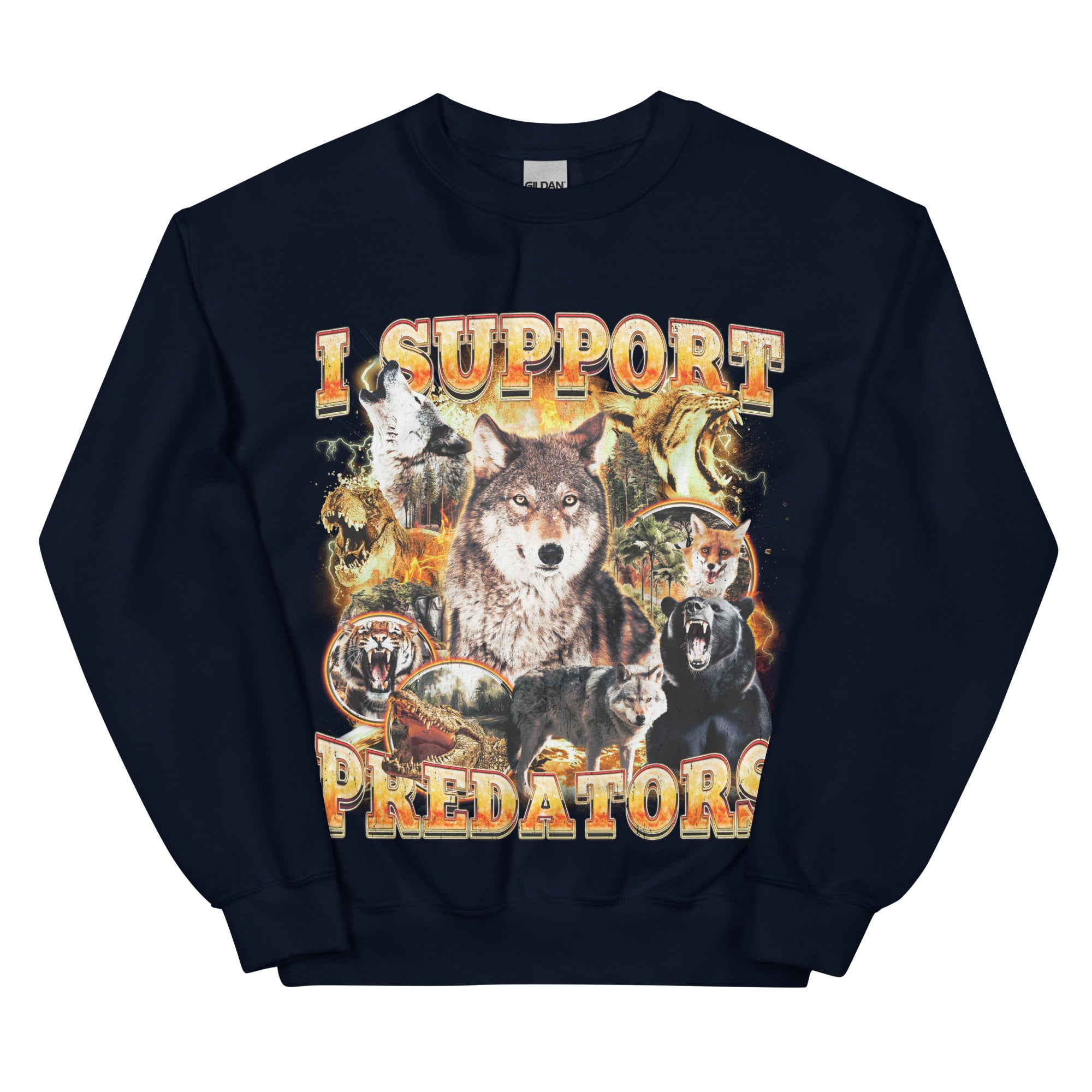 I Support Predators Sweatshirt