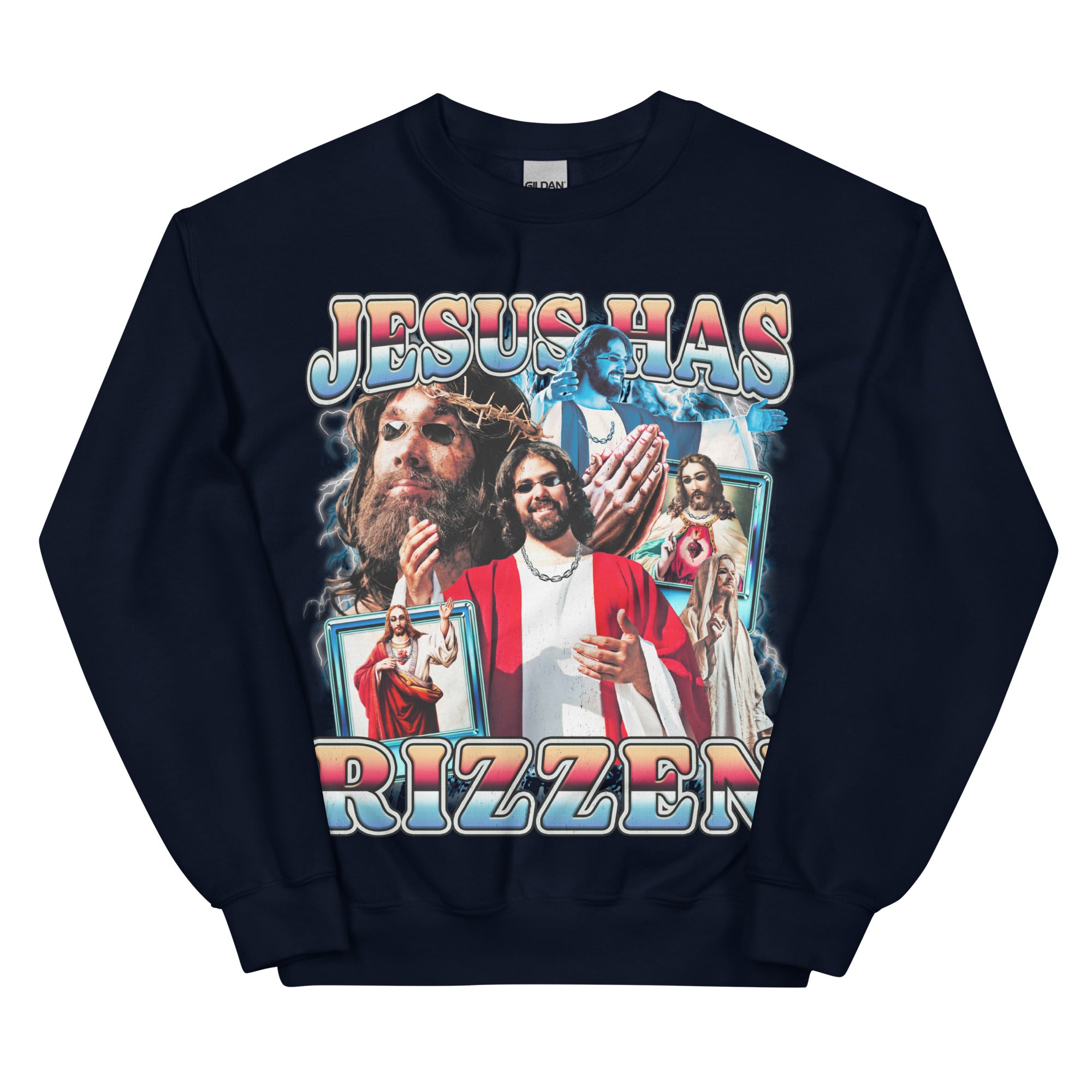 Jesus Has Rizzen (Updated Design) Sweatshirt