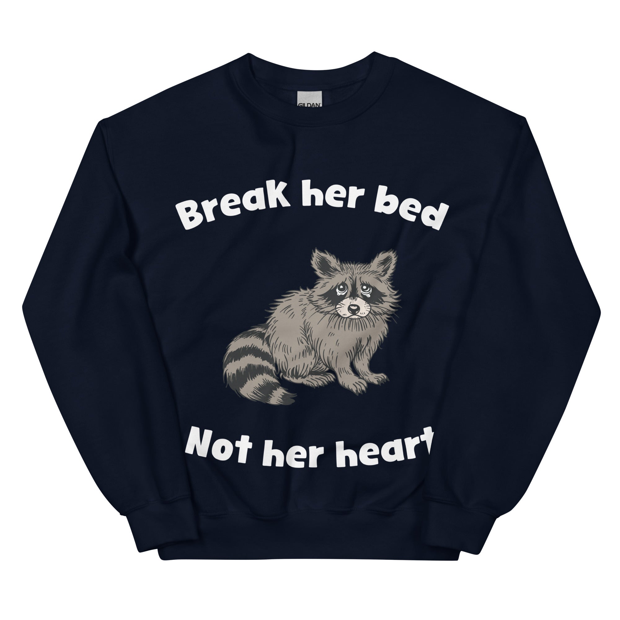 Break Her Bed Not Her Heart sweatshirt