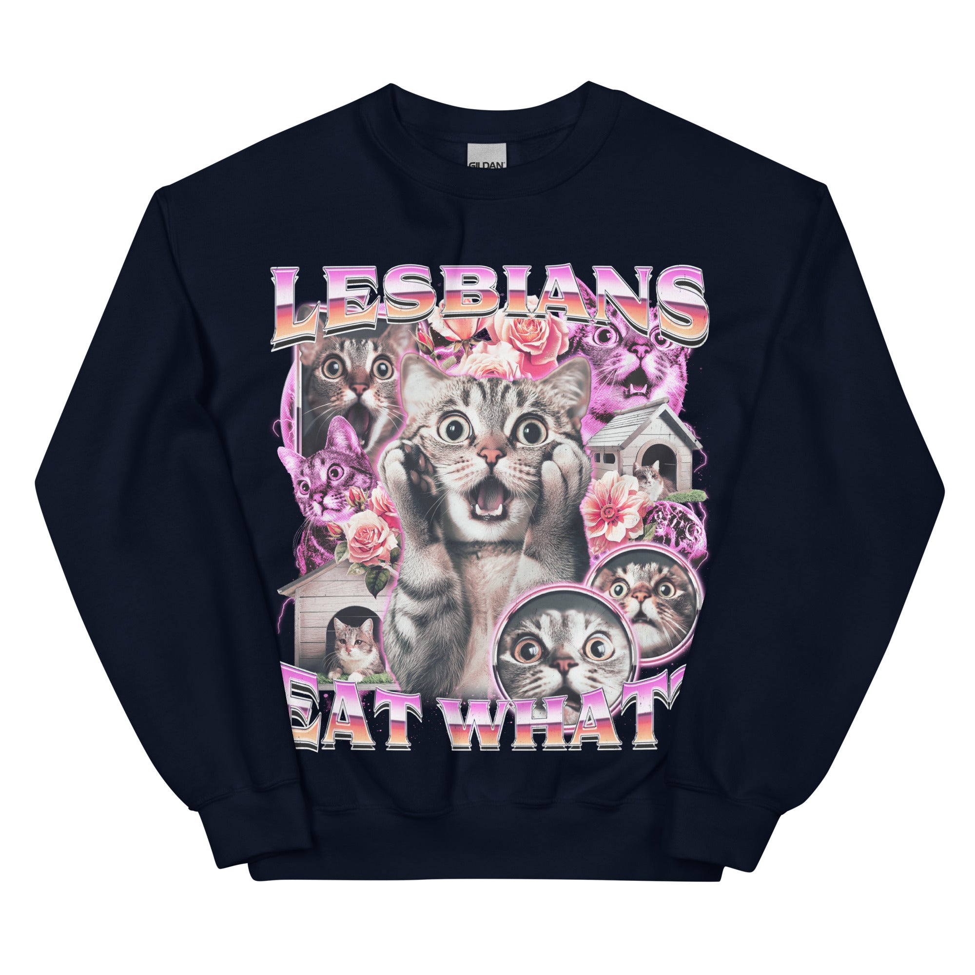 Lesbians Eat What sweatshirt