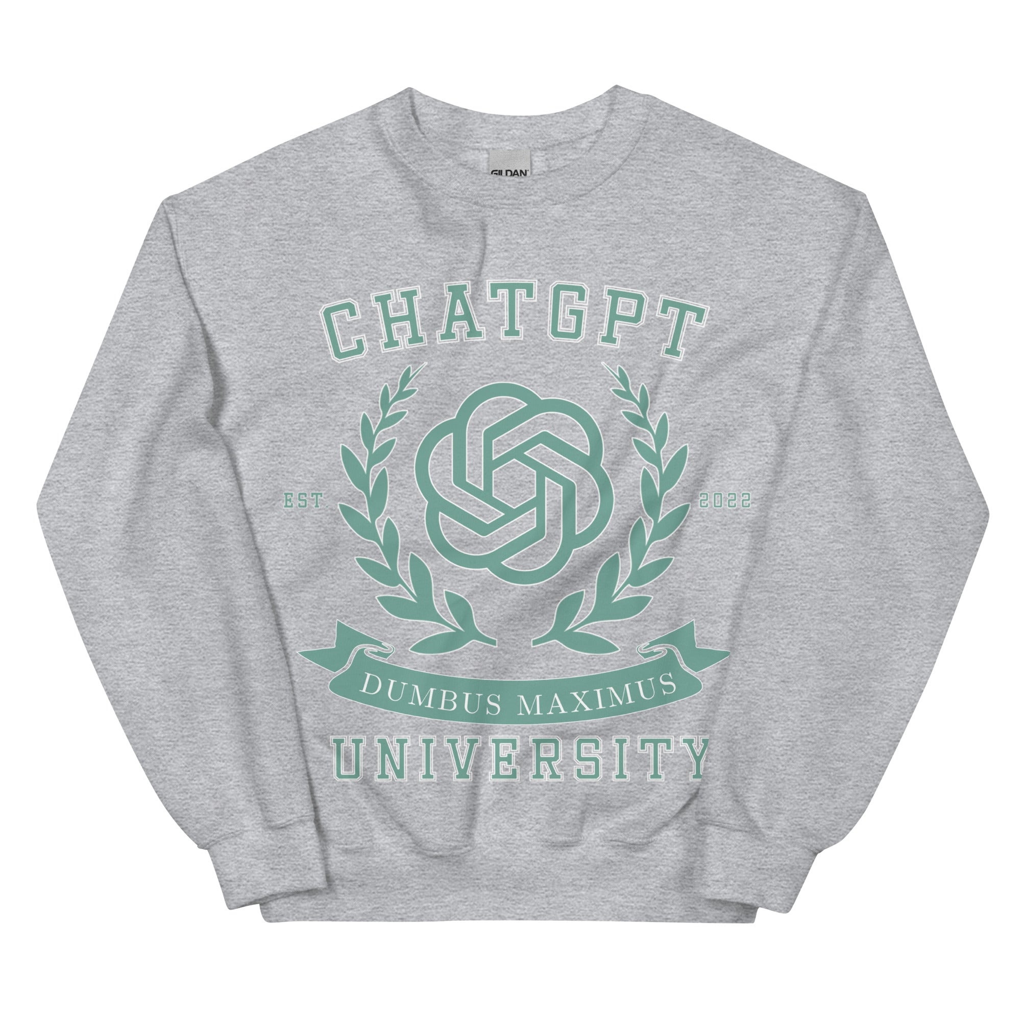 Chat GPT University sweatshirt