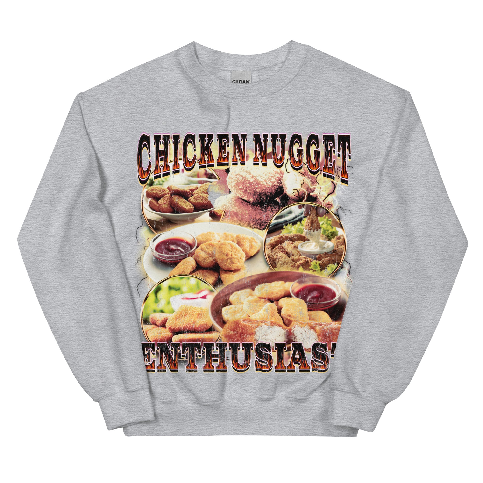 Chicken Nugget Enthusiast sweatshirt