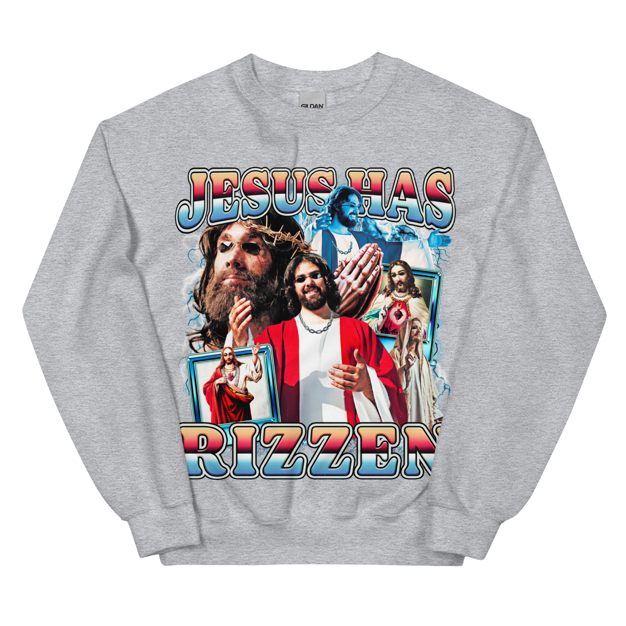 Jesus Has Rizzen (Updated Design) Sweatshirt