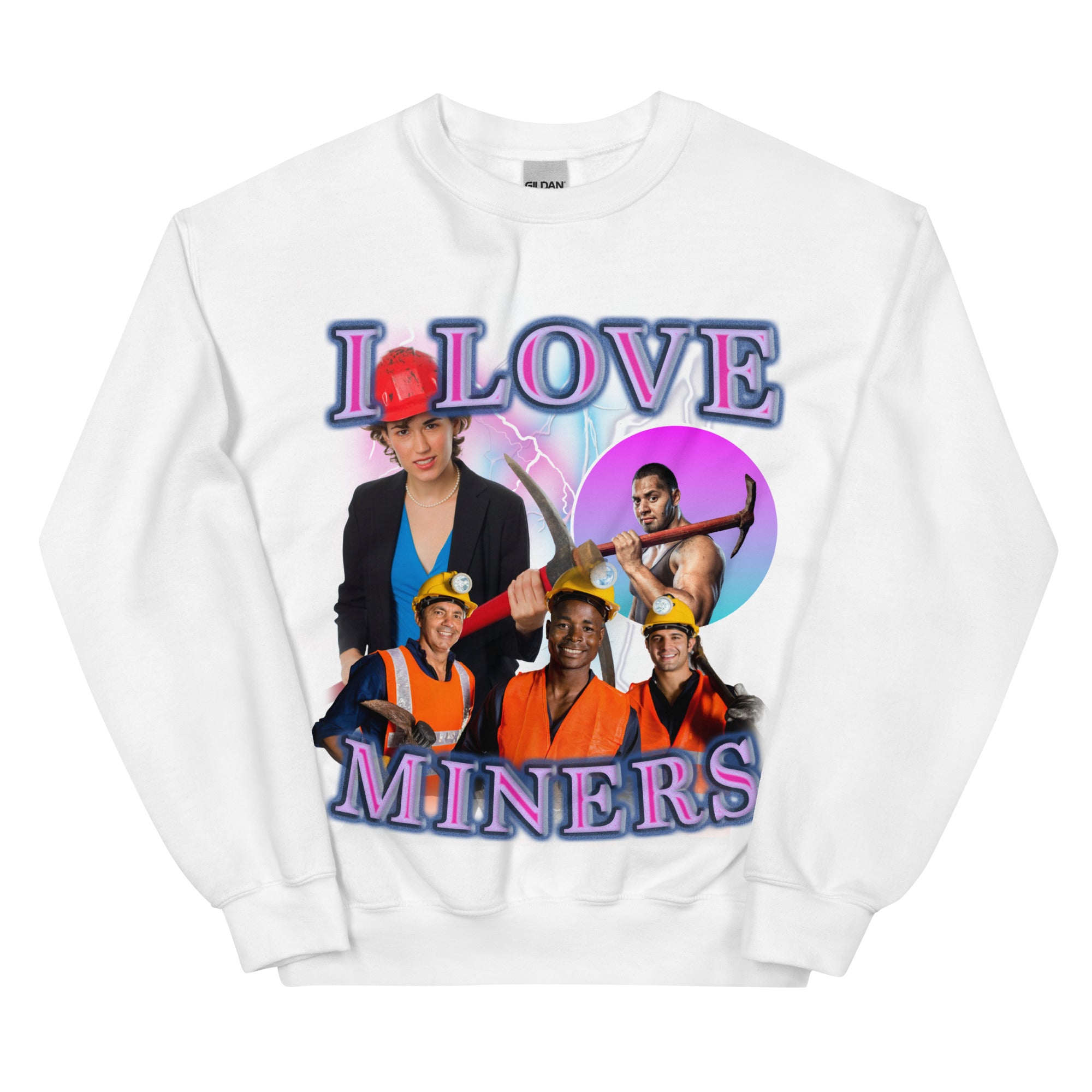 I Love Miners Sweatshirt