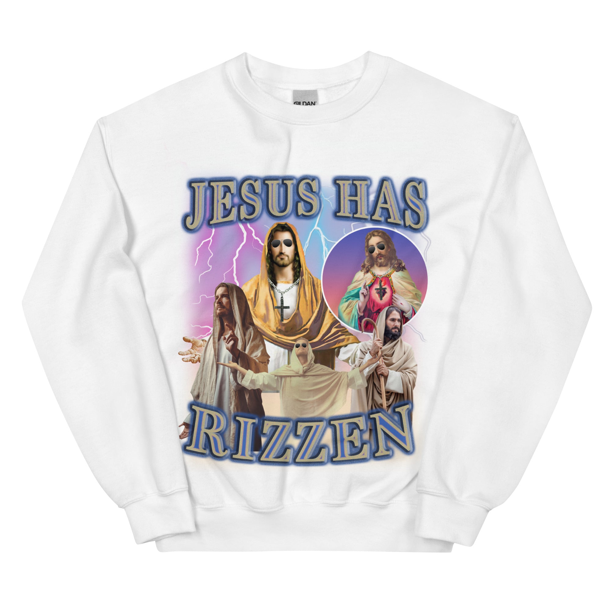 Jesus Has Rizzen Sweatshirt