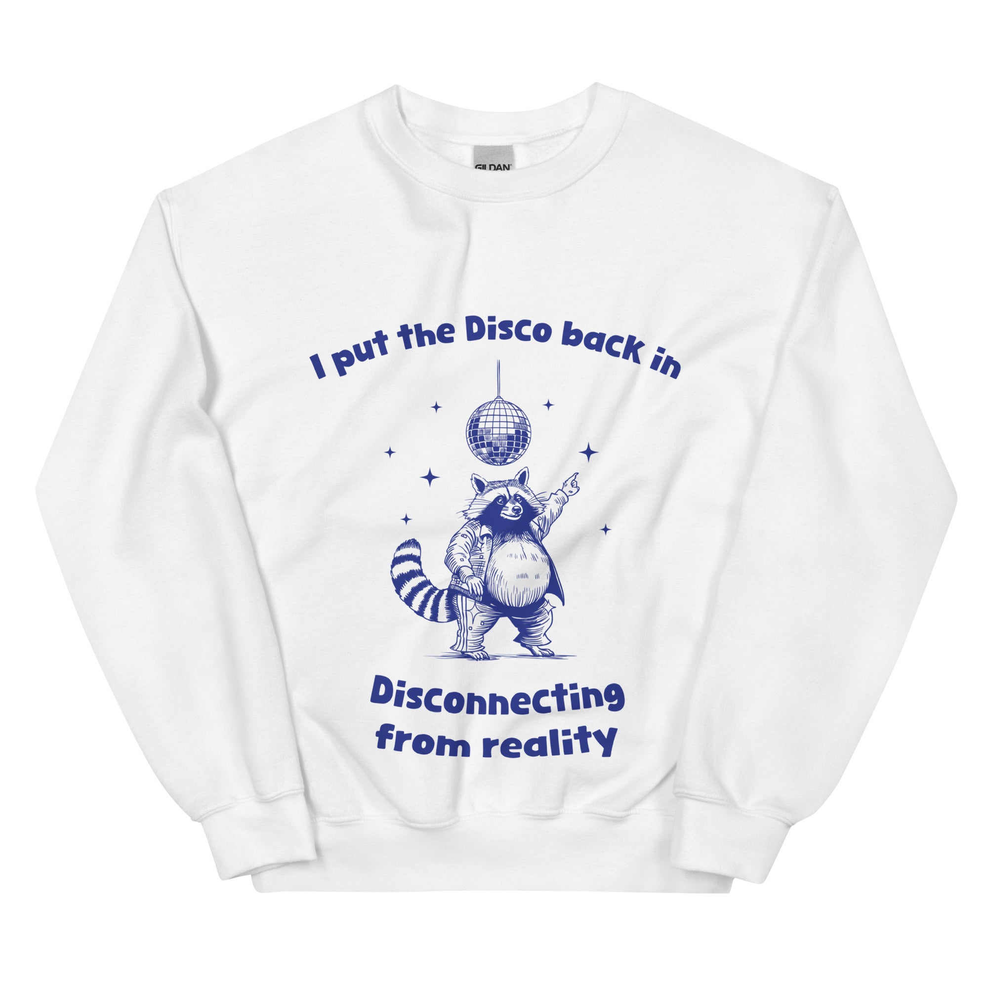 I Put the Disco into Disconnecting from Reality sweatshirt