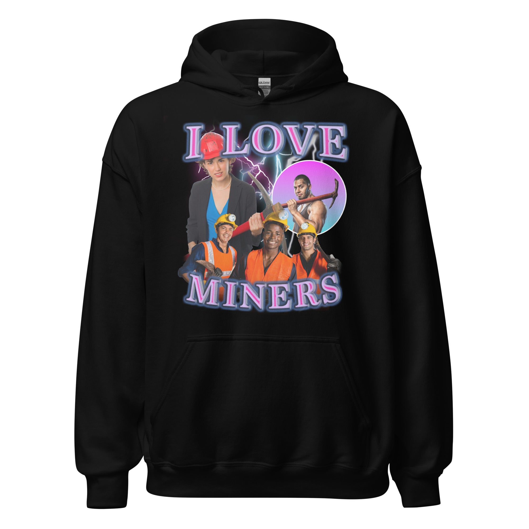 I Love Miners Hoodie