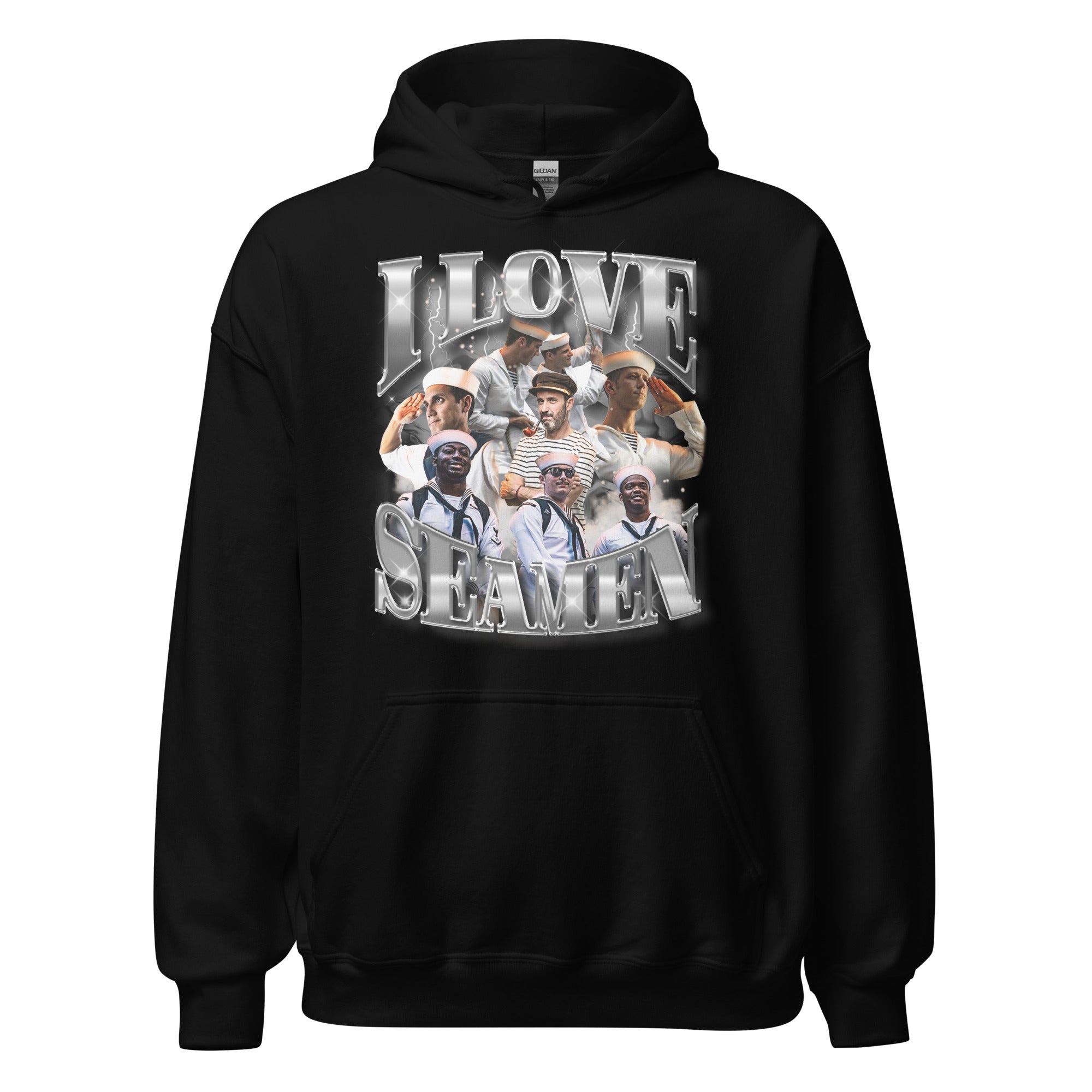 I Love Seamen Hoodie