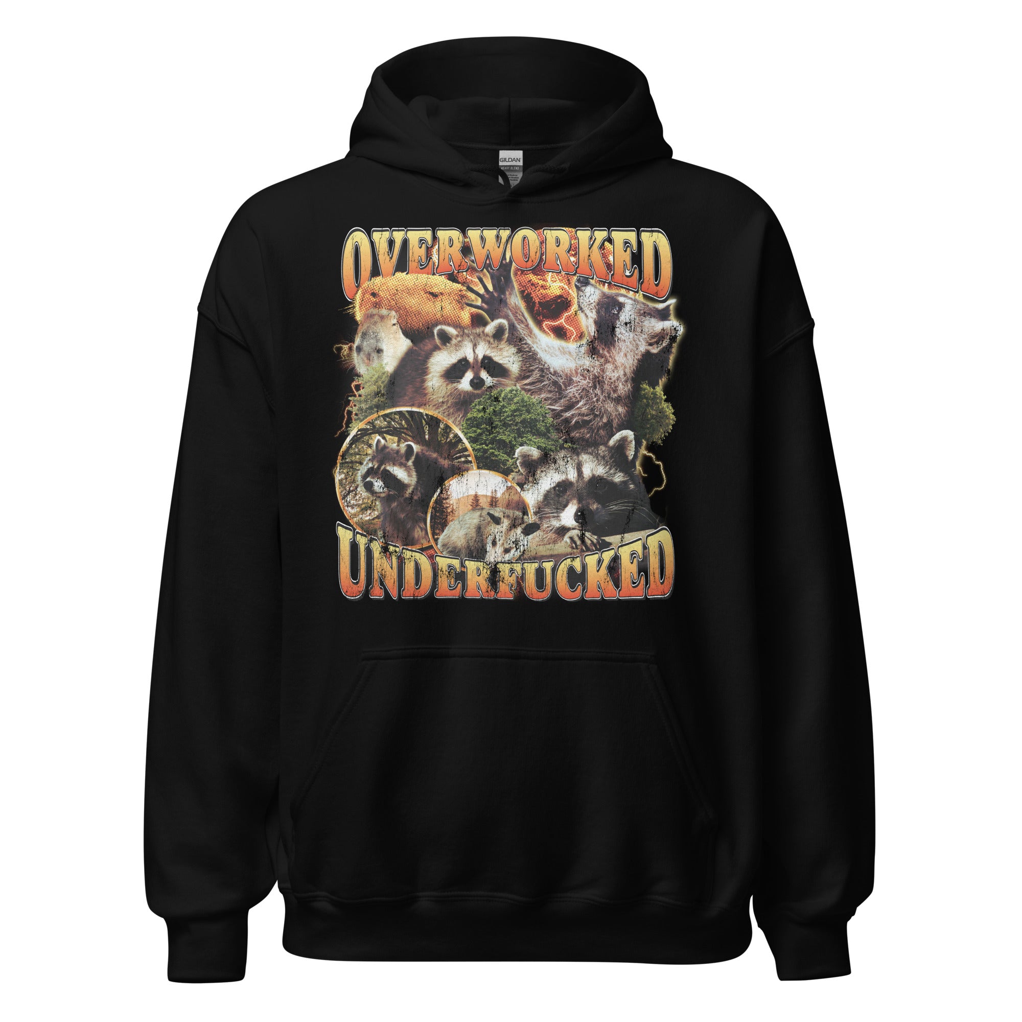 Overworked Underfucked Hoodie