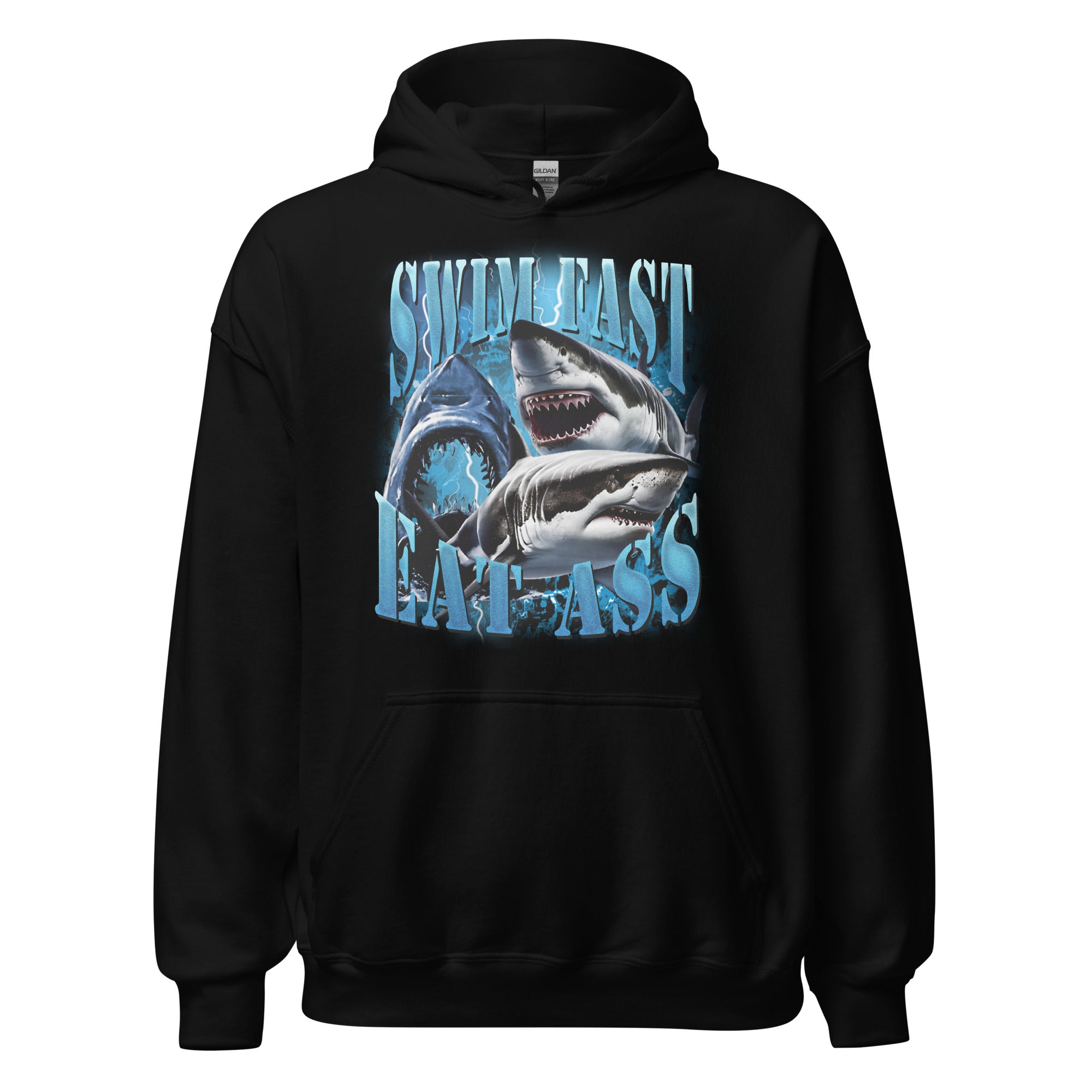 Swim Fast Eat Ass Hoodie