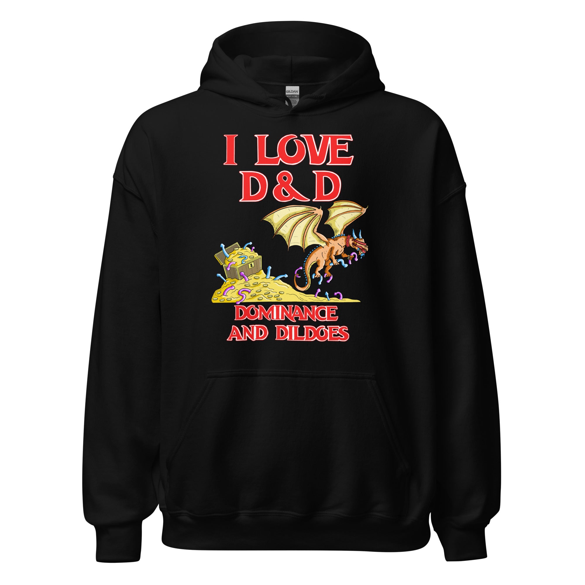 I Love D&D (Dominance and Dildoes) Hoodie