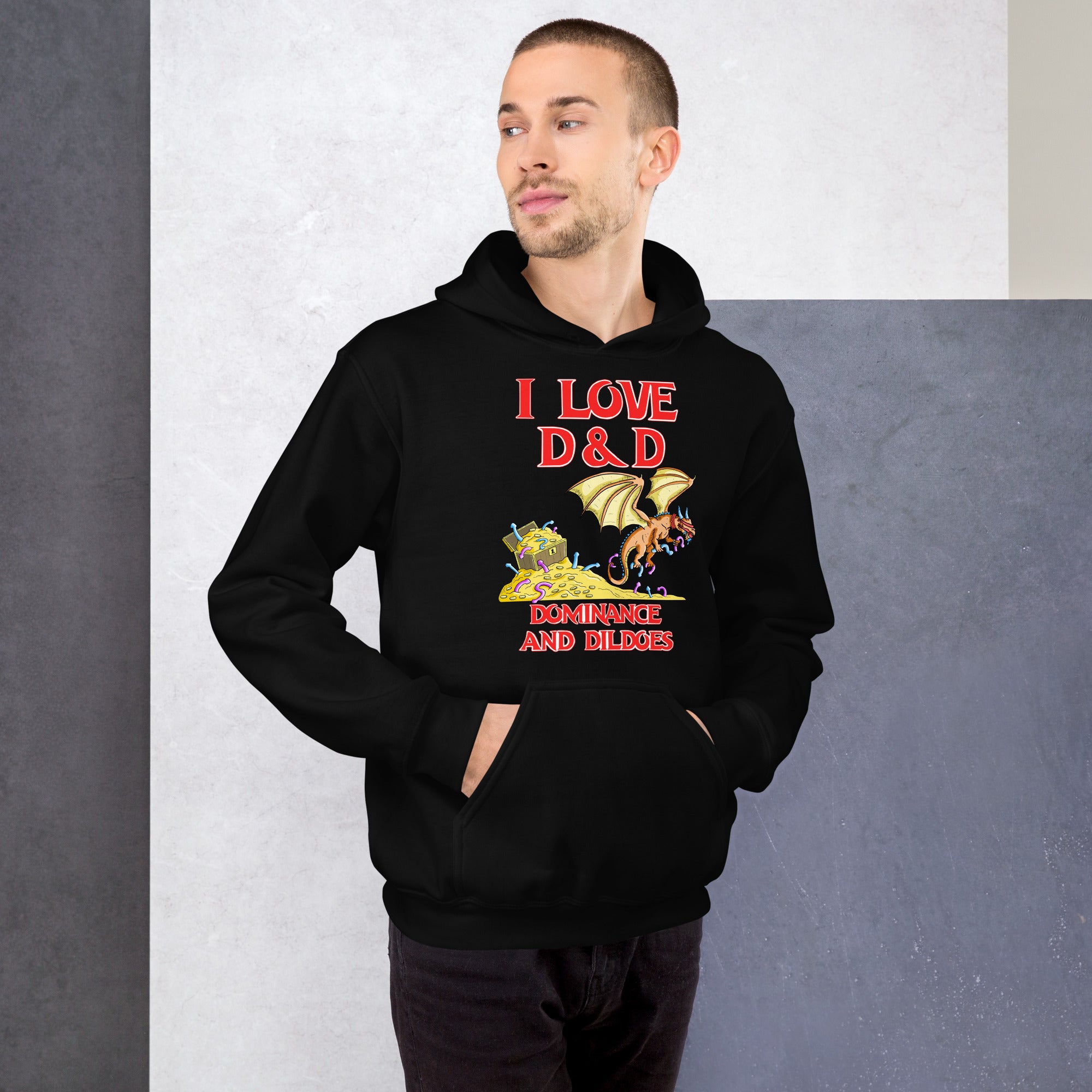 I Love D&D (Dominance and Dildoes) Hoodie