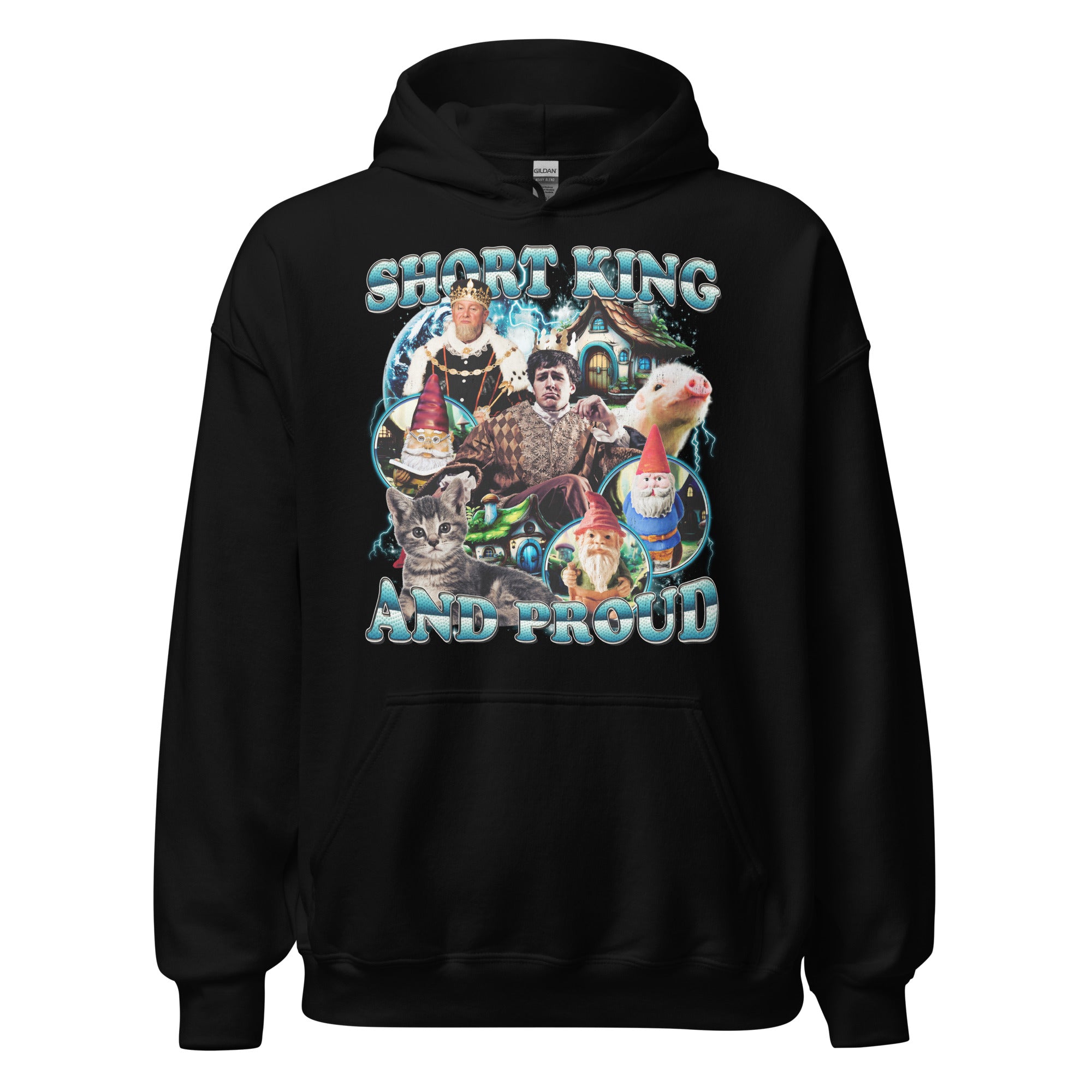 Short King and Proud Hoodie