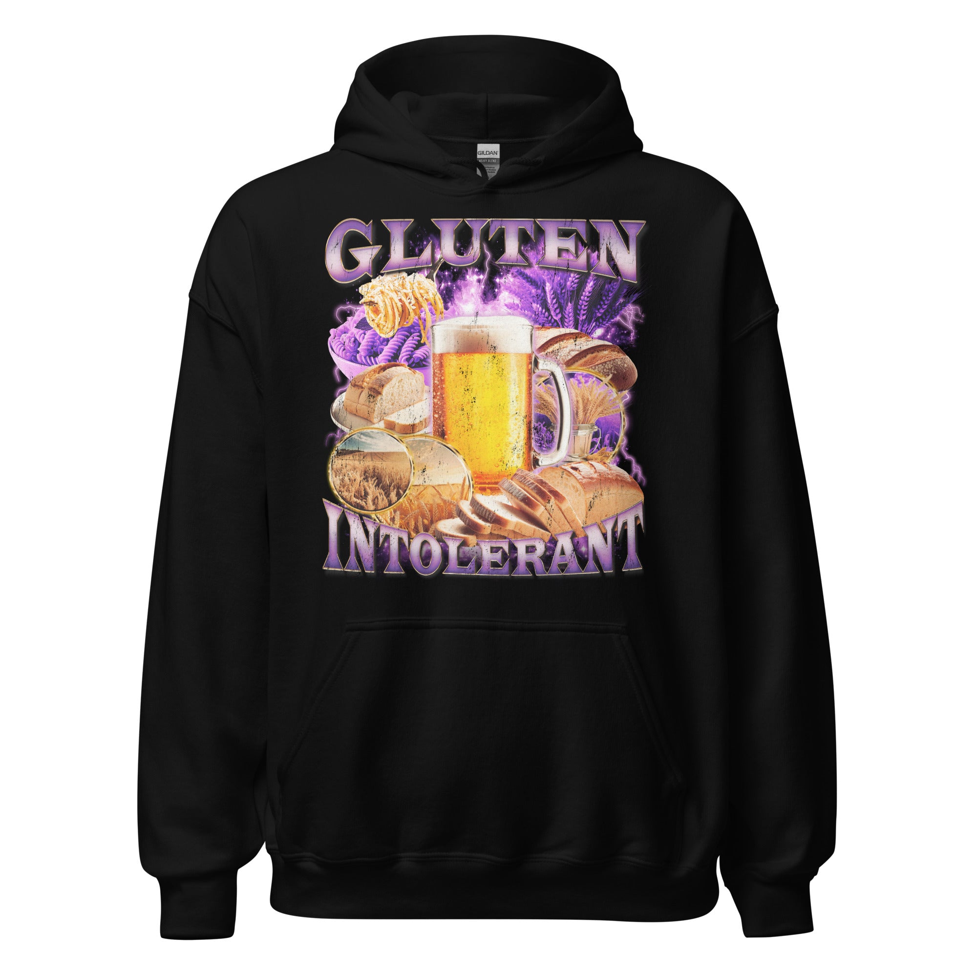 Gluten Intolerant (Updated Design) Hoodie