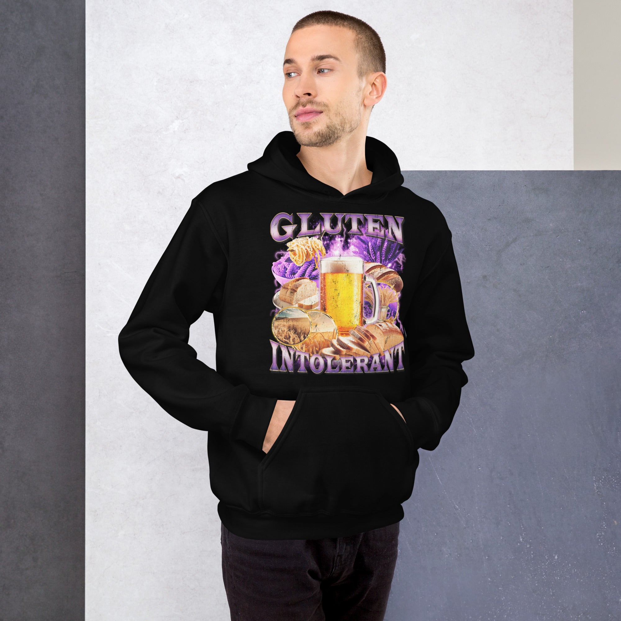 Gluten Intolerant (Updated Design) Hoodie