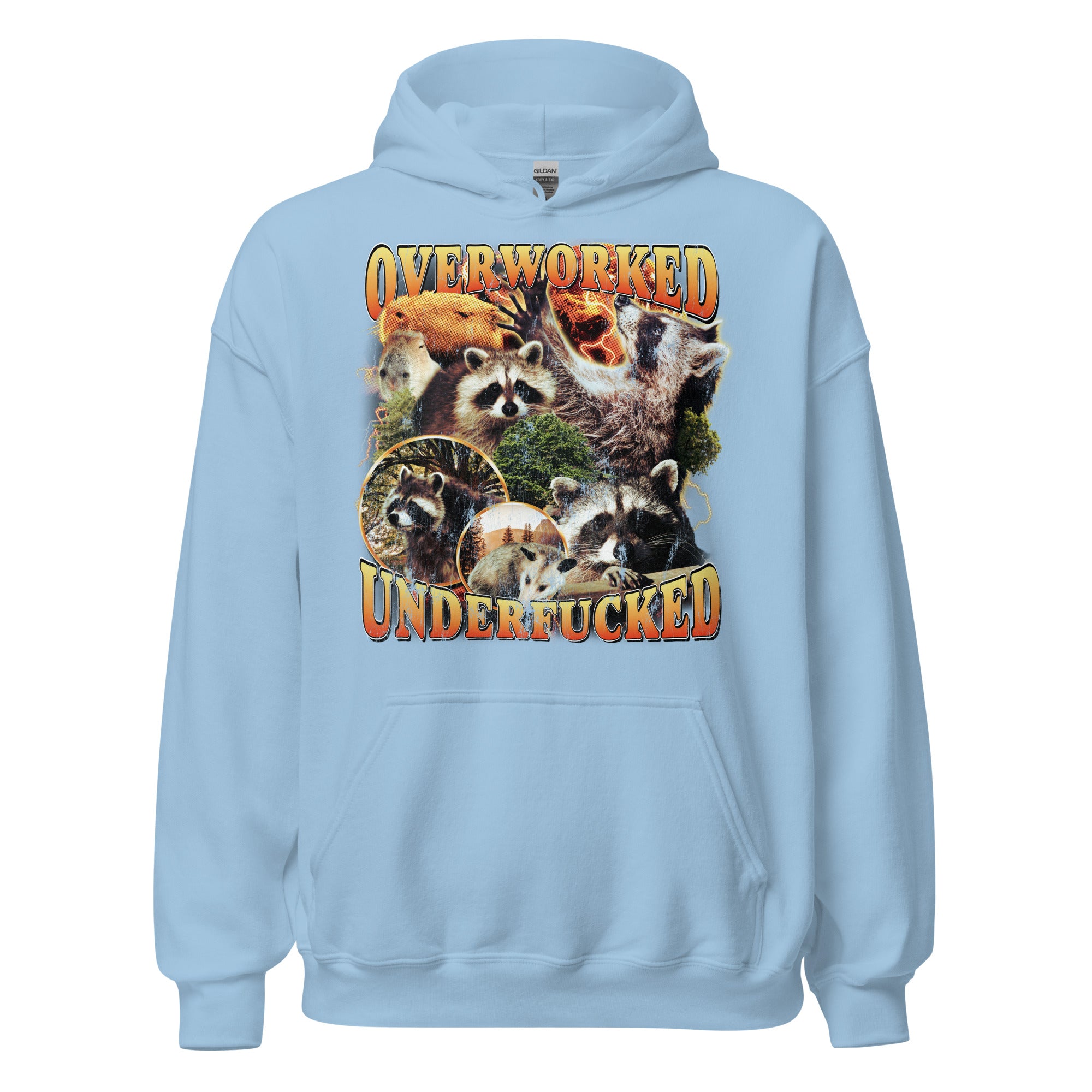 Overworked Underfucked Hoodie