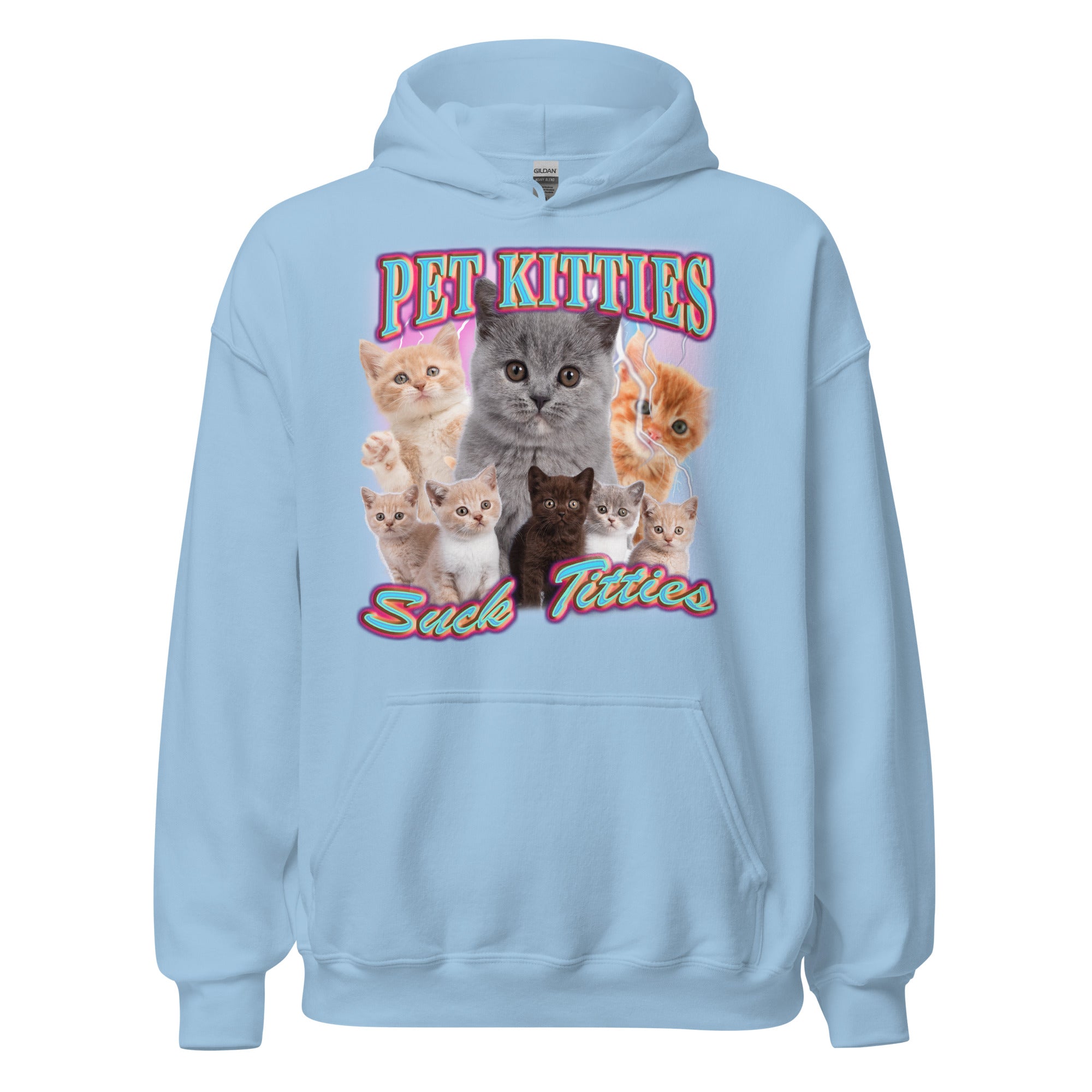 Pet Kitties Suck Titties Hoodie