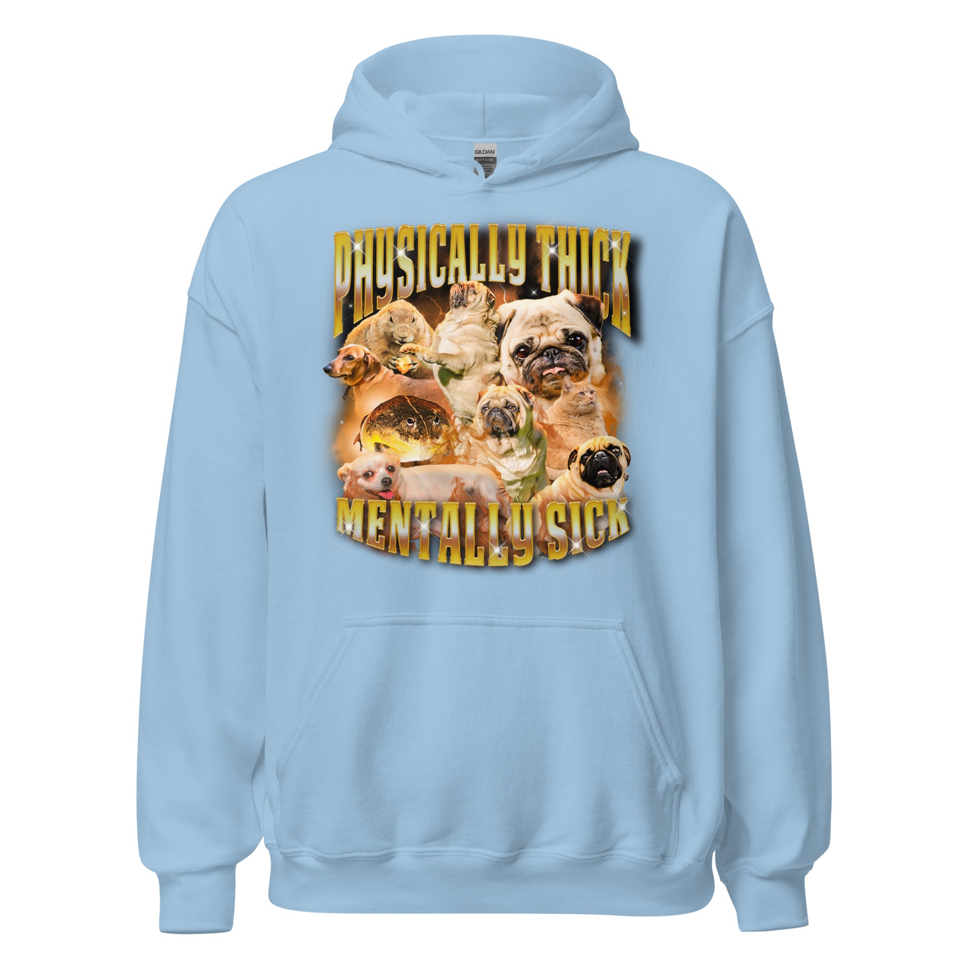 Physically Thick Mentally Sick Hoodie