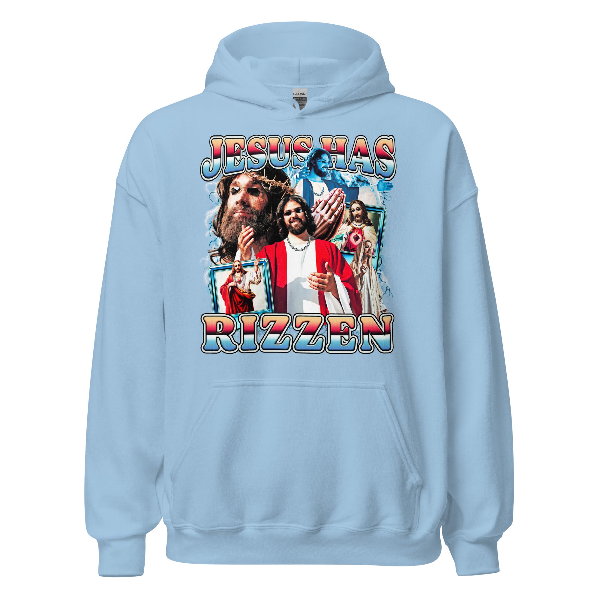 Jesus Has Rizzen (Updated Design) Hoodie