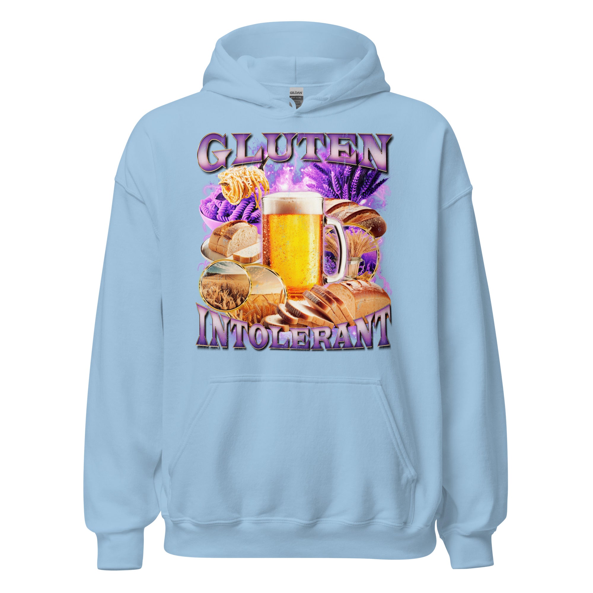 Gluten Intolerant (Updated Design) Hoodie