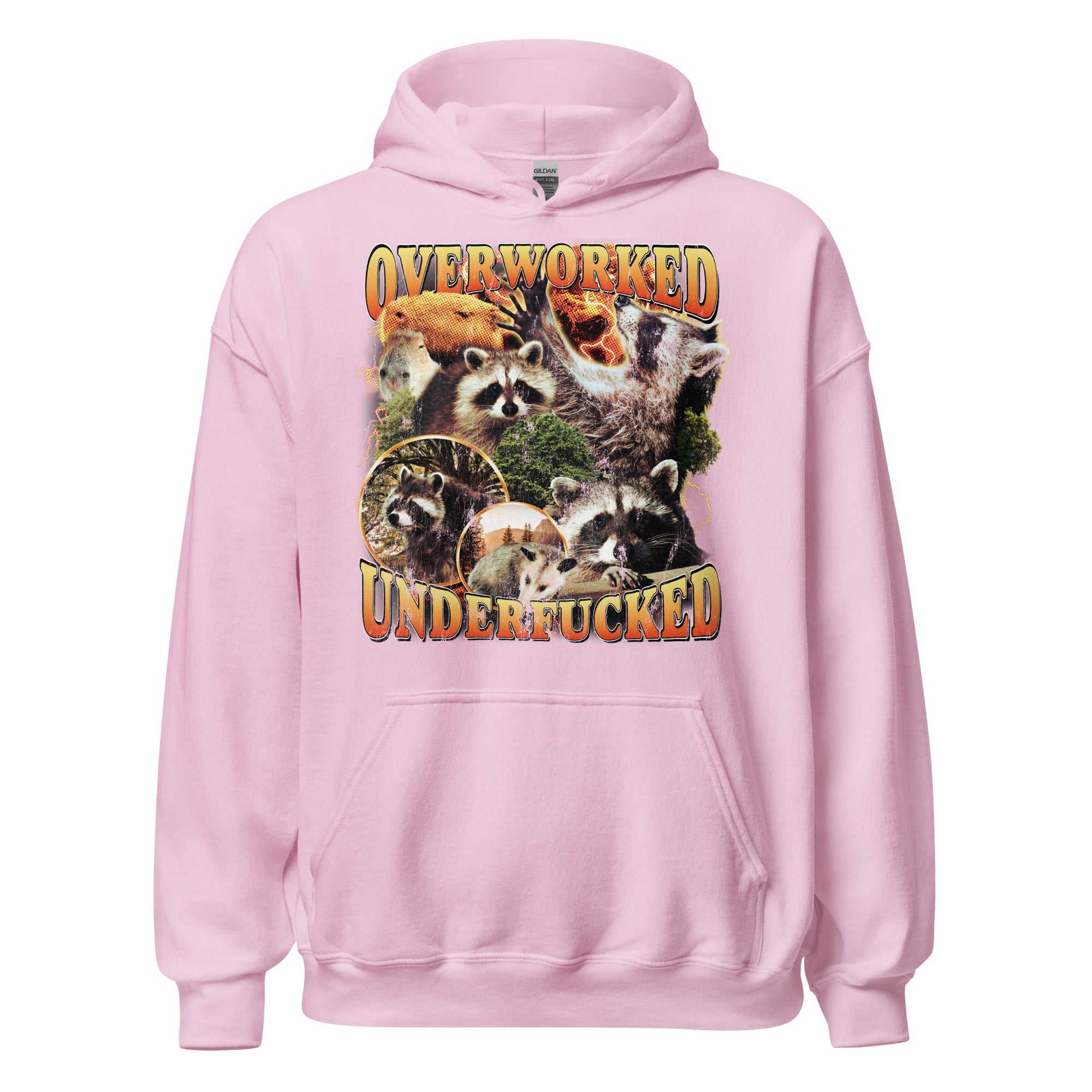 Overworked Underfucked Hoodie