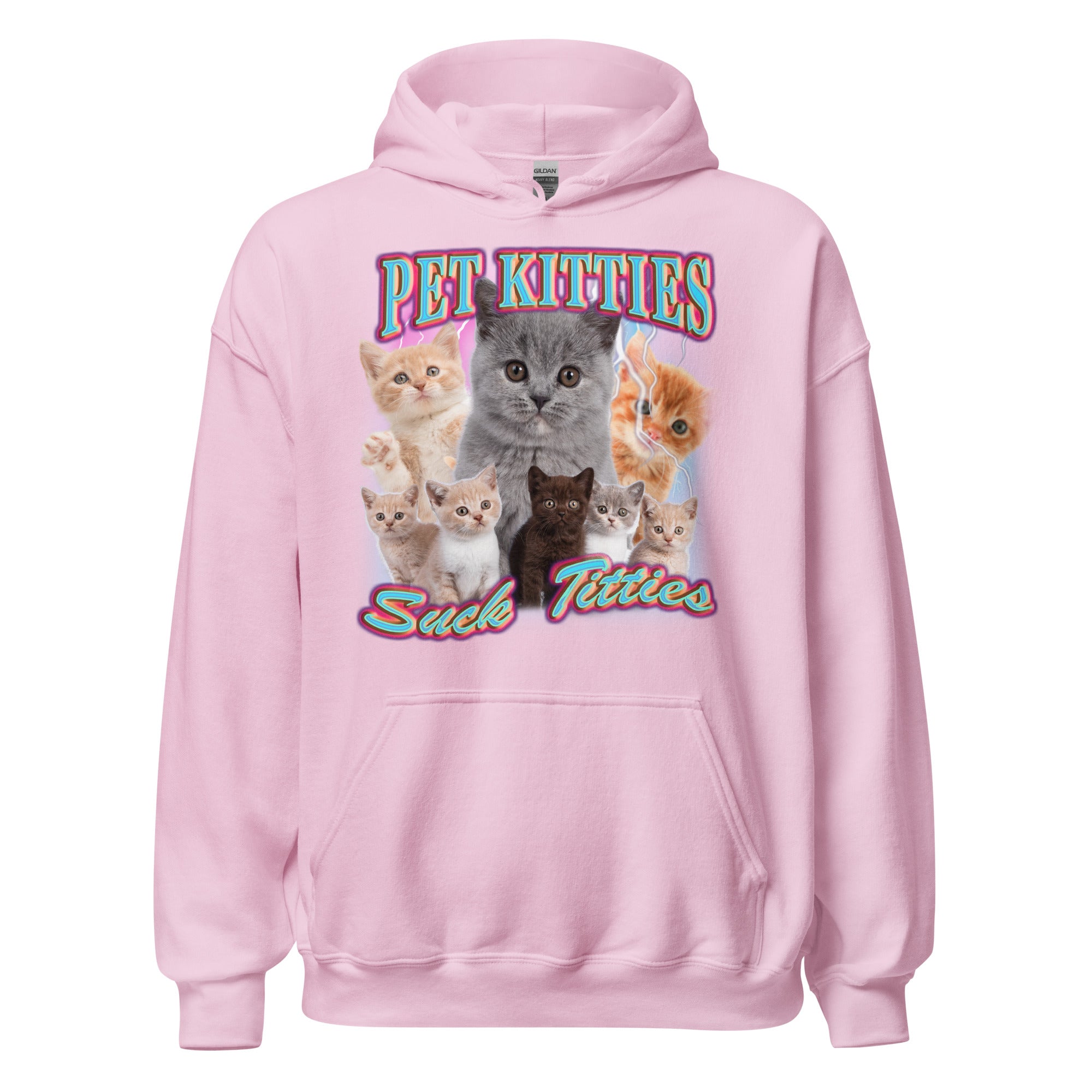 Pet Kitties Suck Titties Hoodie