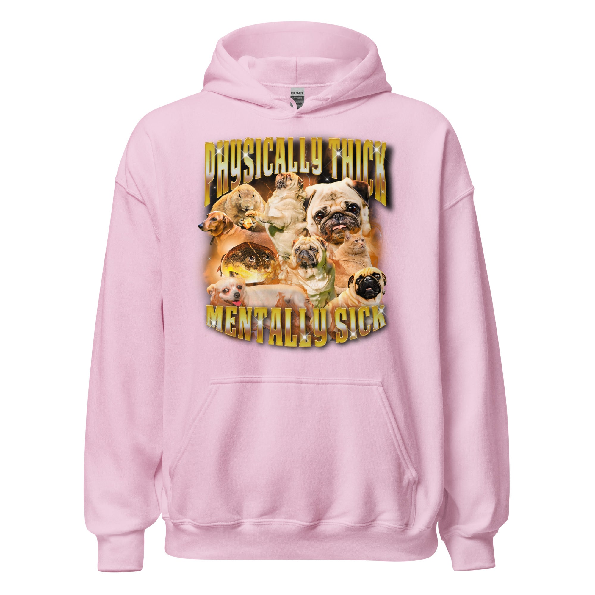 Physically Thick Mentally Sick Hoodie