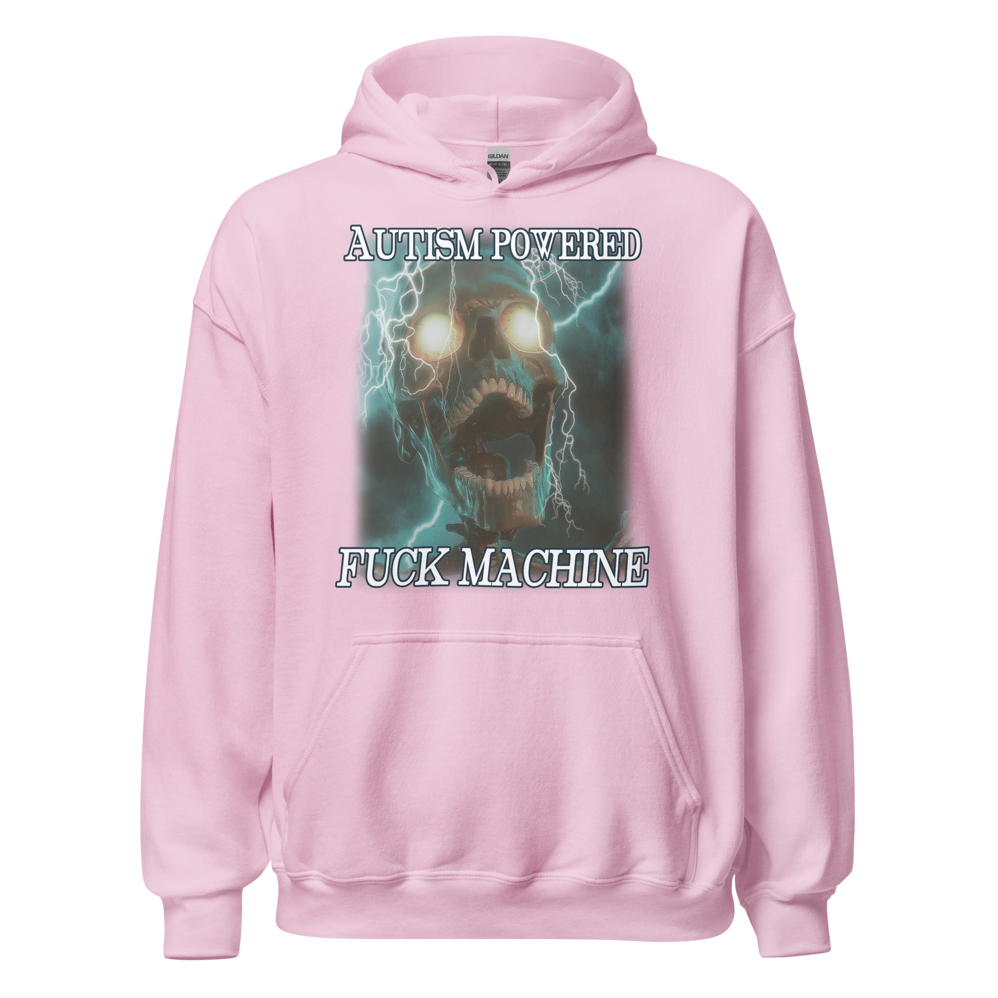 Autism Powered Fuck Machine Hoodie