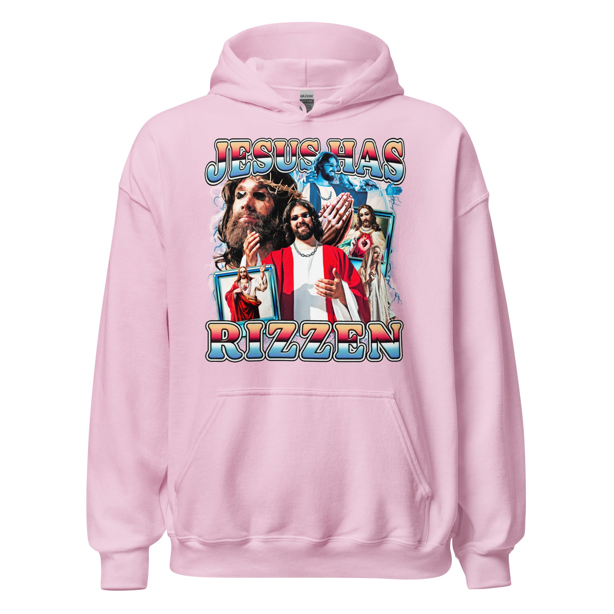 Jesus Has Rizzen (Updated Design) Hoodie